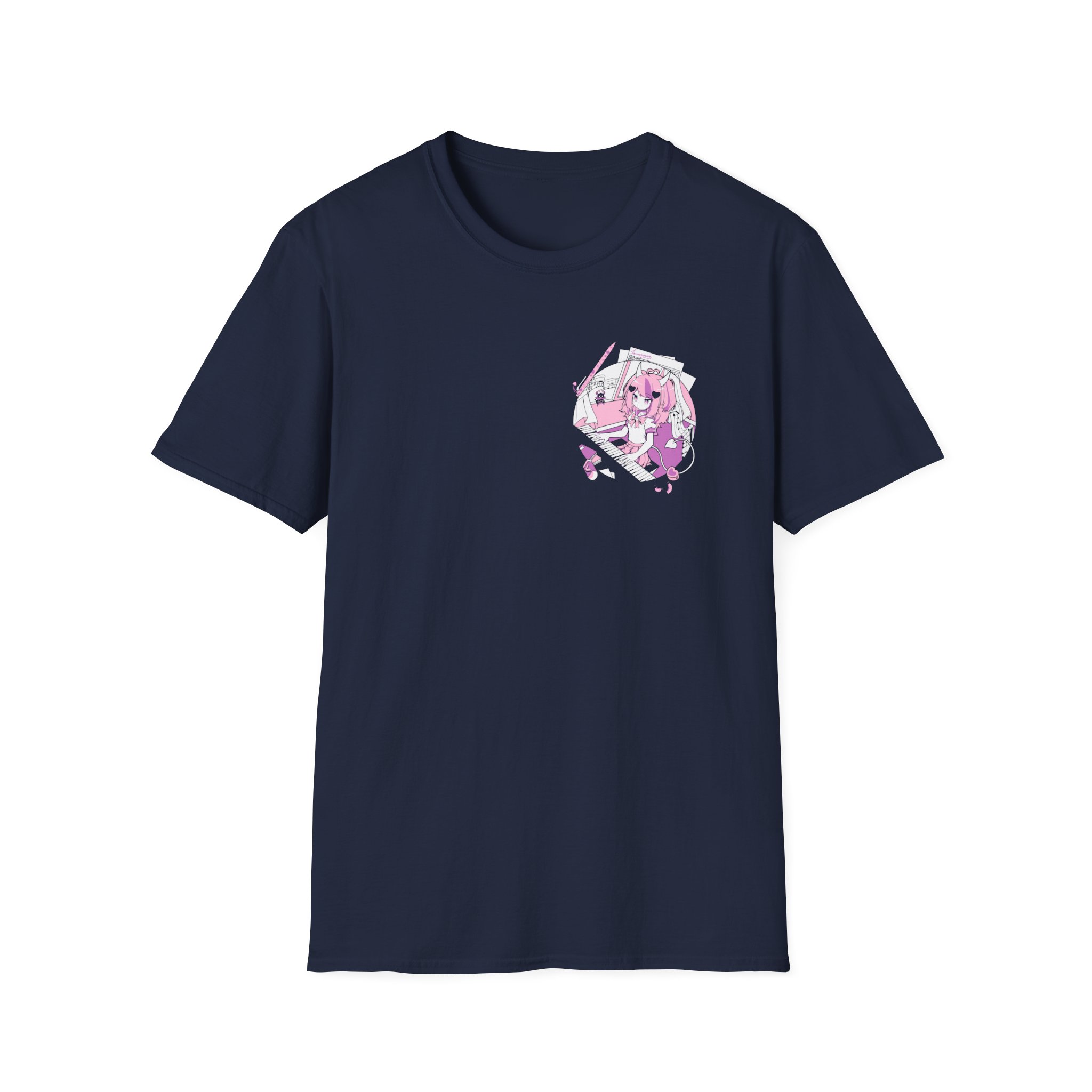 Ironmouse Anime Unisex Softstyle T-shirt - Image 11