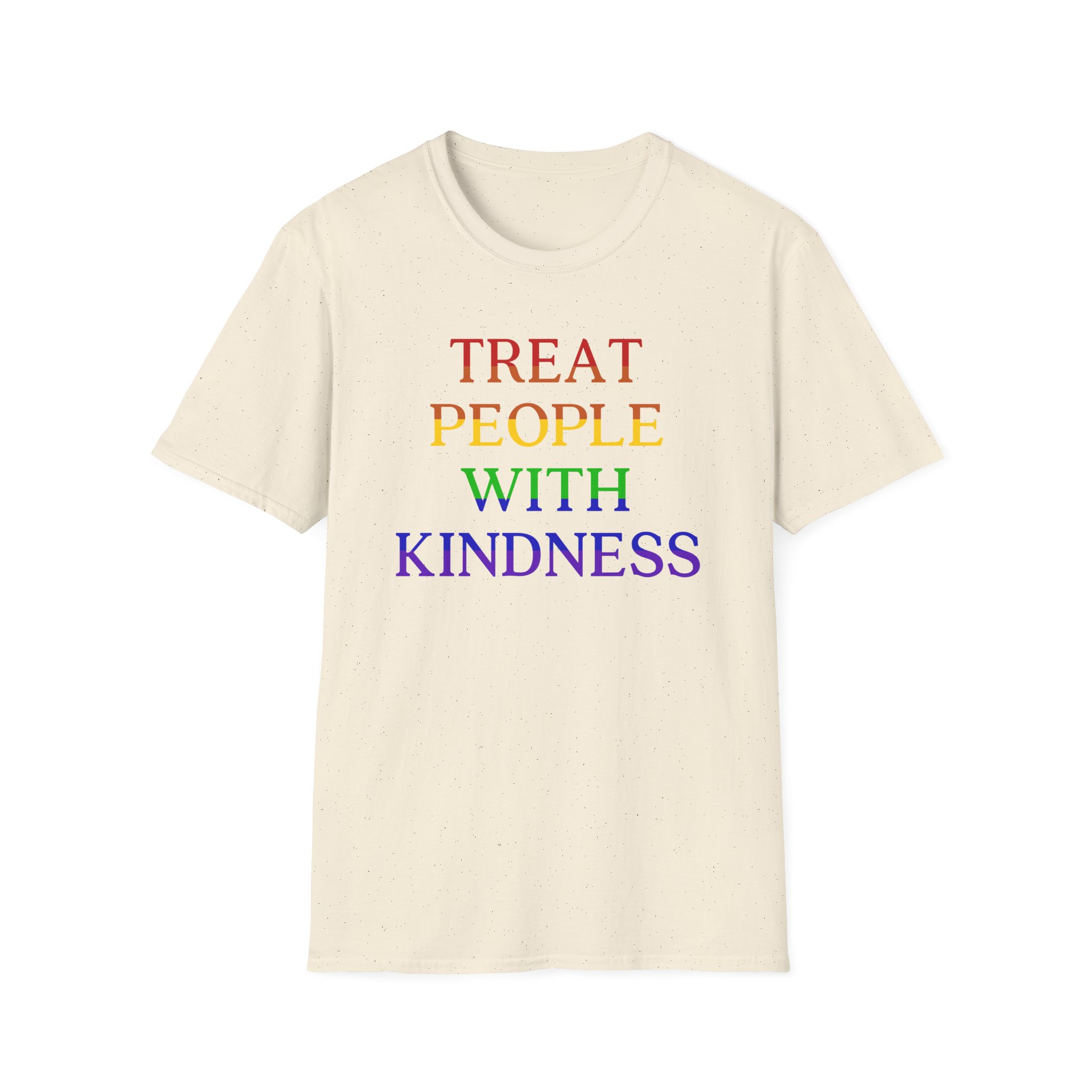 Love on Tour Treat People With Kindness Unisex Softstyle T-Shirt - Image 5