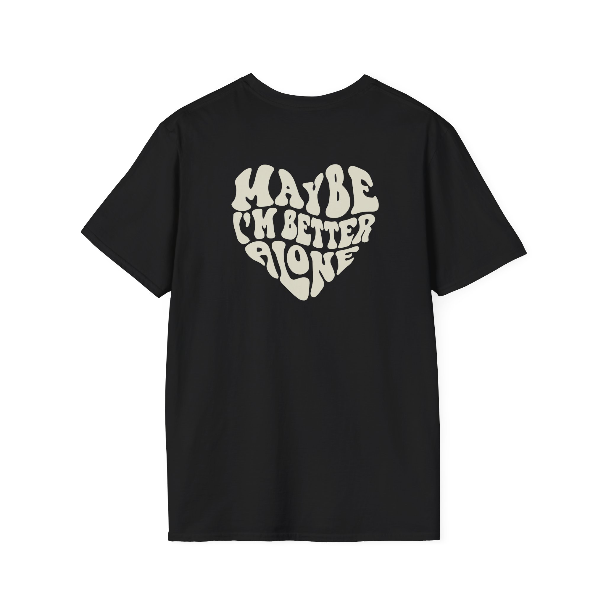 Benson Boone Maybe I Am Better Alone Unisex Softstyle T-Shirt - Image 2