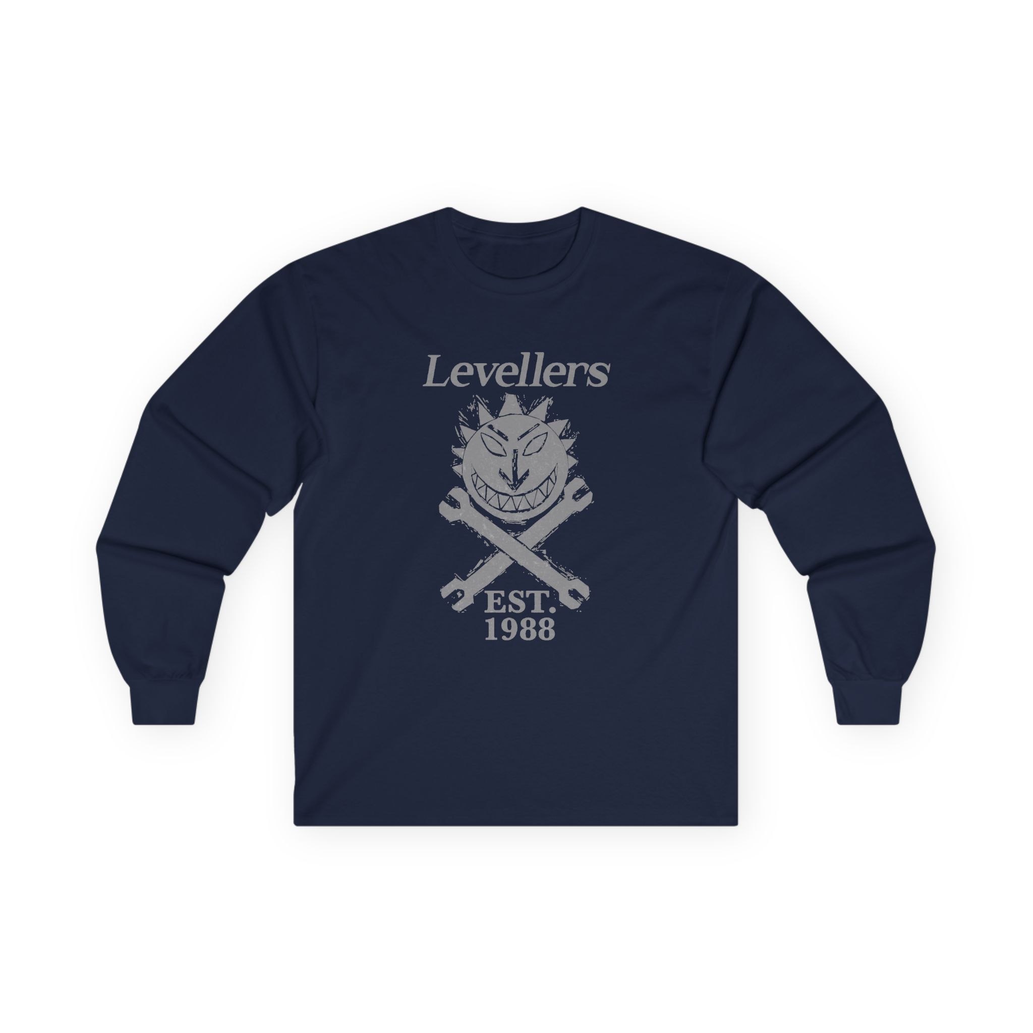 Levellers Sun & Spanners Unisex Ultra Cotton Long Sleeve Tee - Image 11
