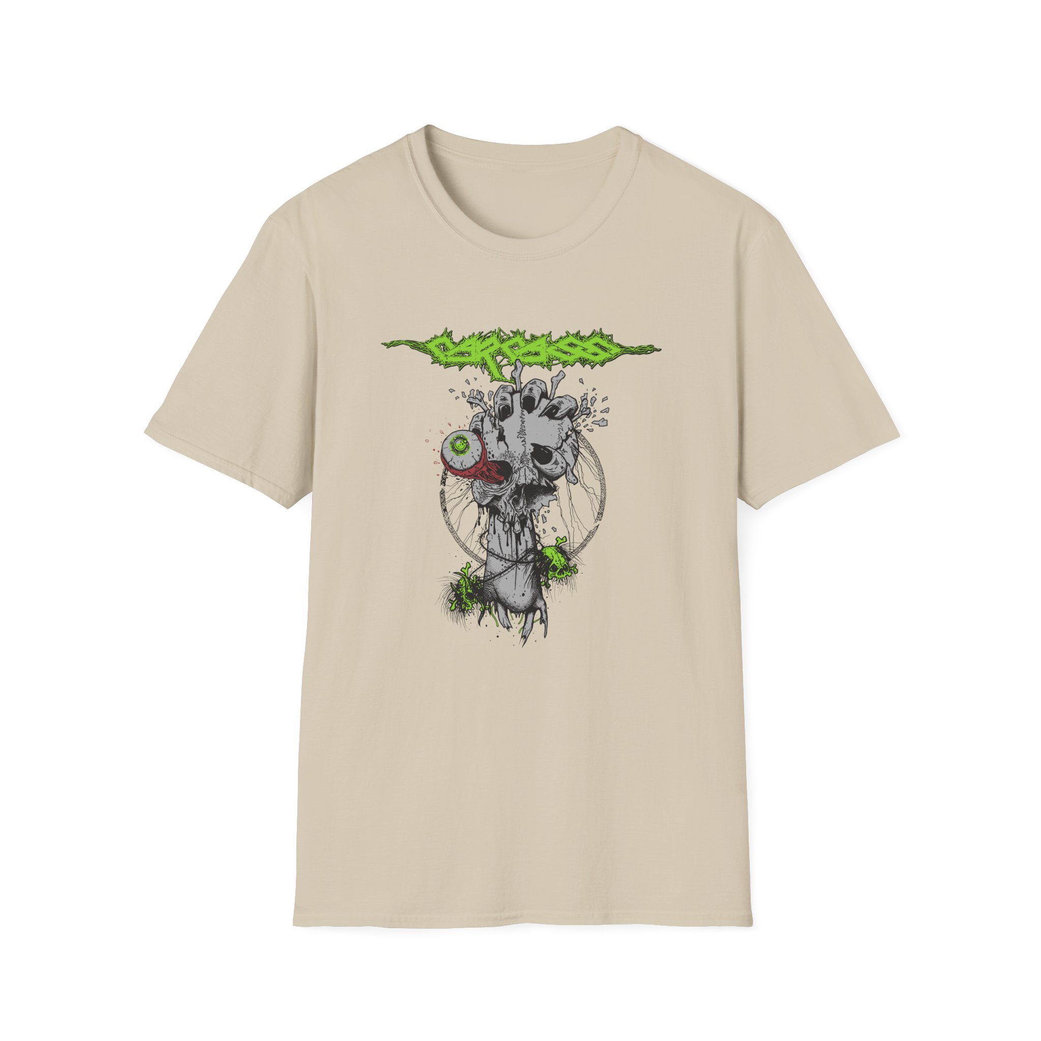 Carcass Vtg Unisex Softstyle T-Shirt - Image 5