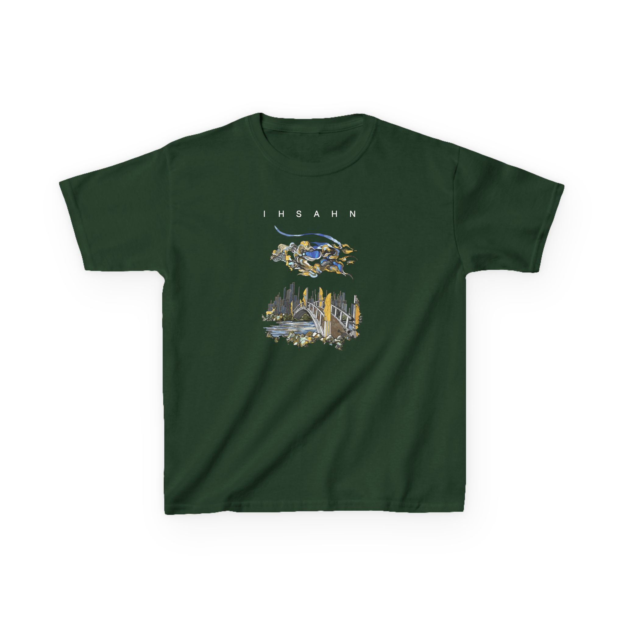 Kids Ihsahn The Distance Between Us Heavy Cotton™ Tee - Image 3