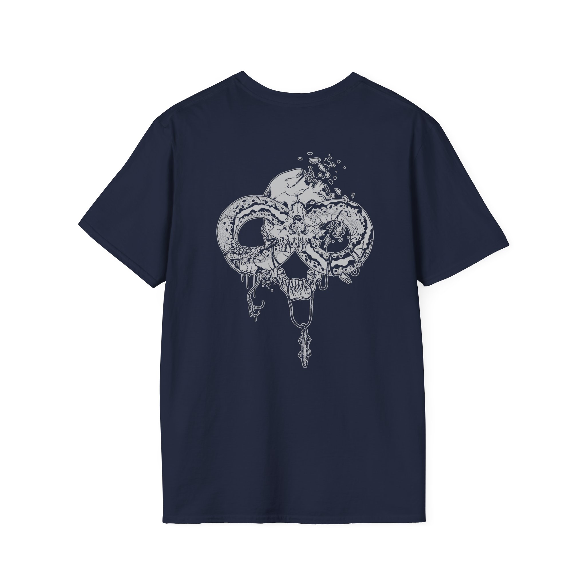 Cold Cuts Power Trip Spikey Snake Unisex Softstyle T-Shirt - Image 8
