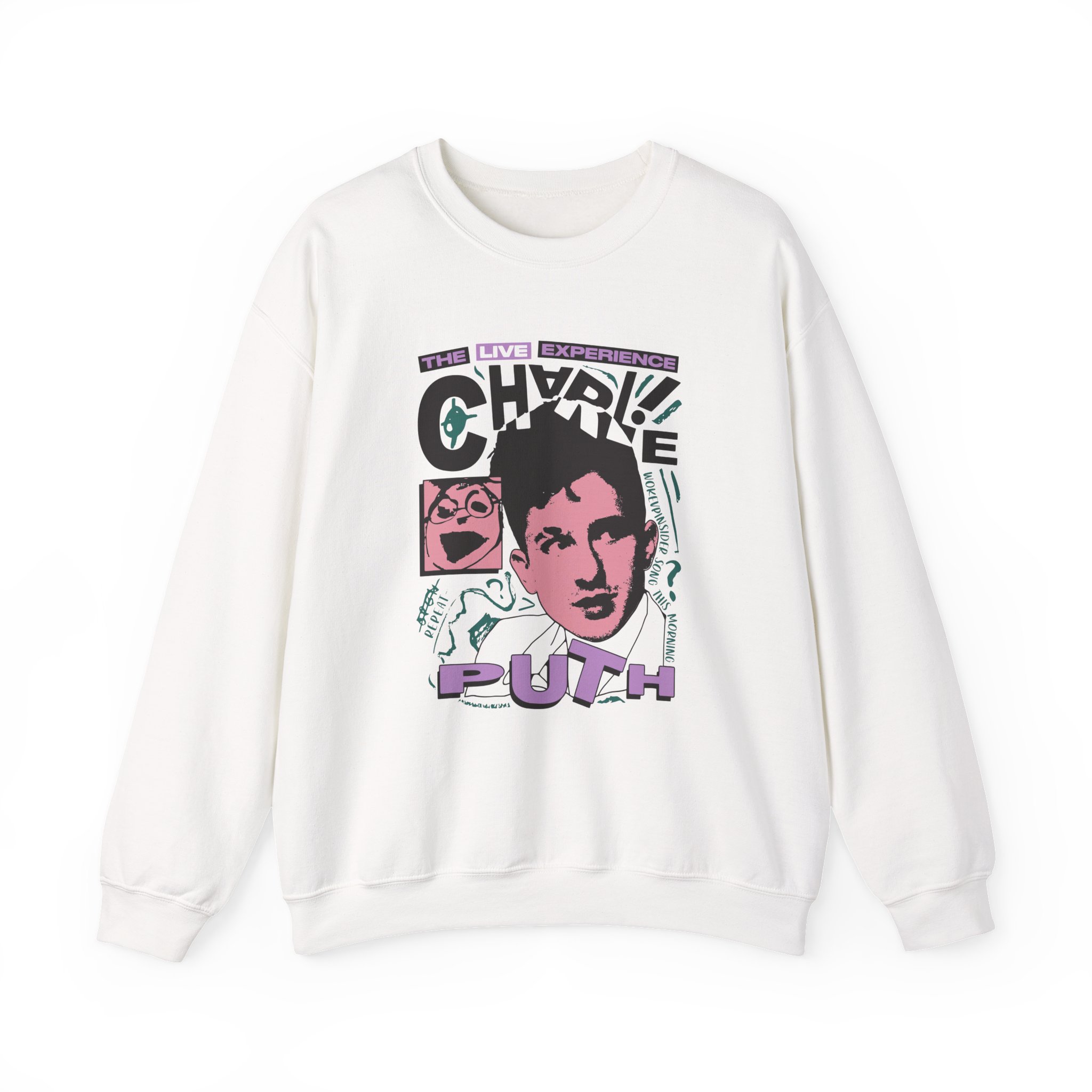 Charlie Puth Live Experience Unisex Heavy Blend™ Crewneck Sweatshirt