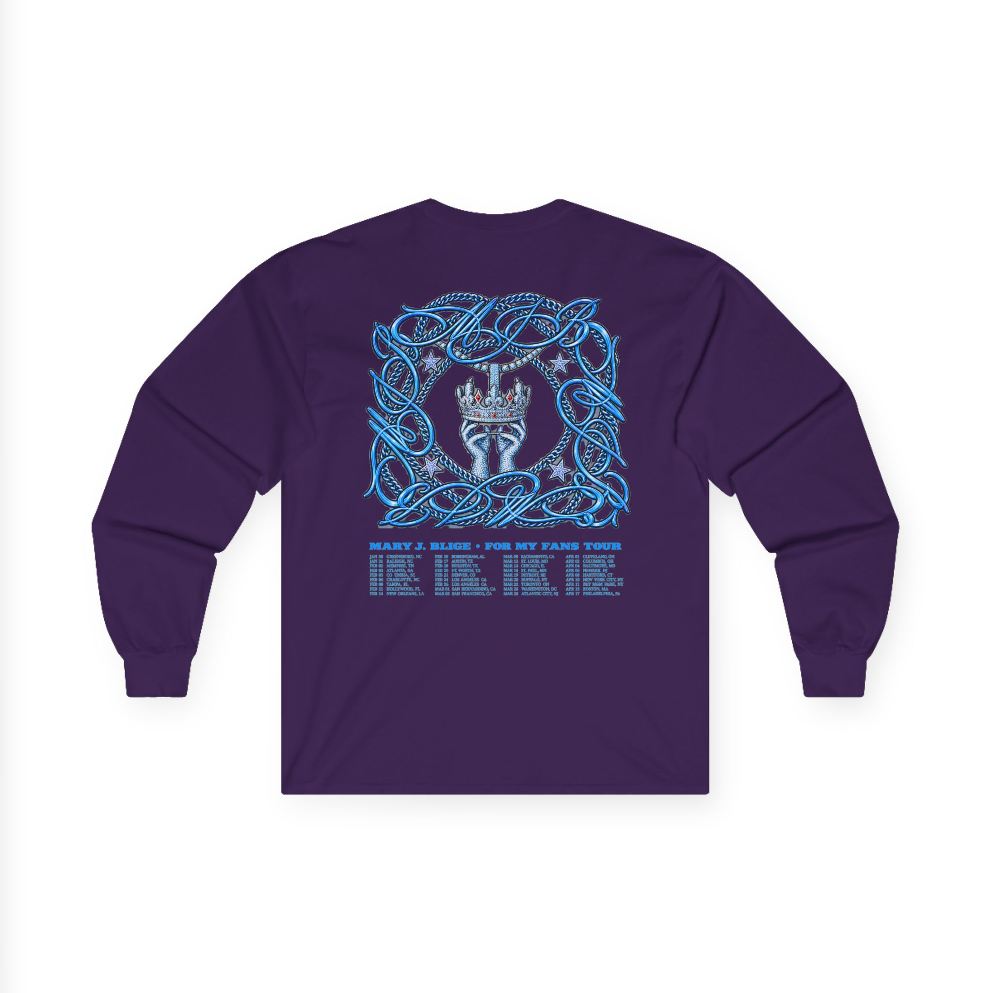 Mary J Blige Chain Unisex Ultra Cotton Long Sleeve Tee - Image 16