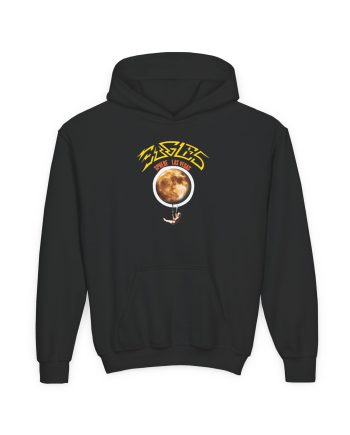 Youth The Eagles Sphere Moon Trapeze Heavy Blend Hooded Sweatshirt
