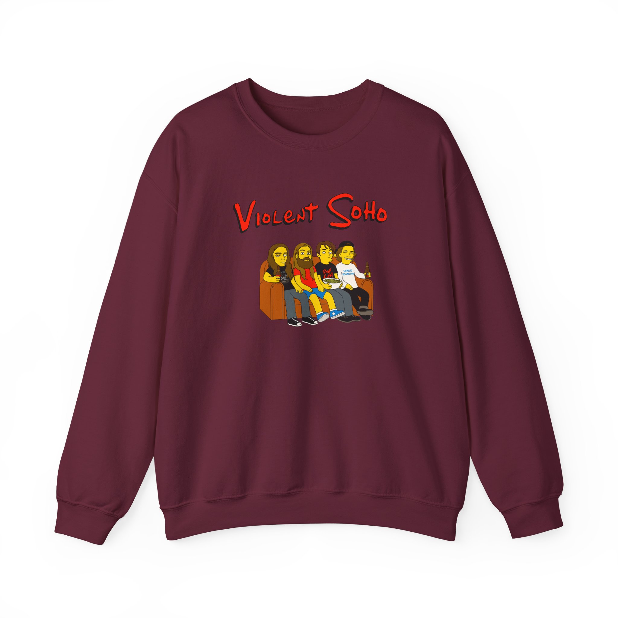 Violent Soho Springfield 4122 Unisex Heavy Blend™ Crewneck Sweatshirt - Image 7