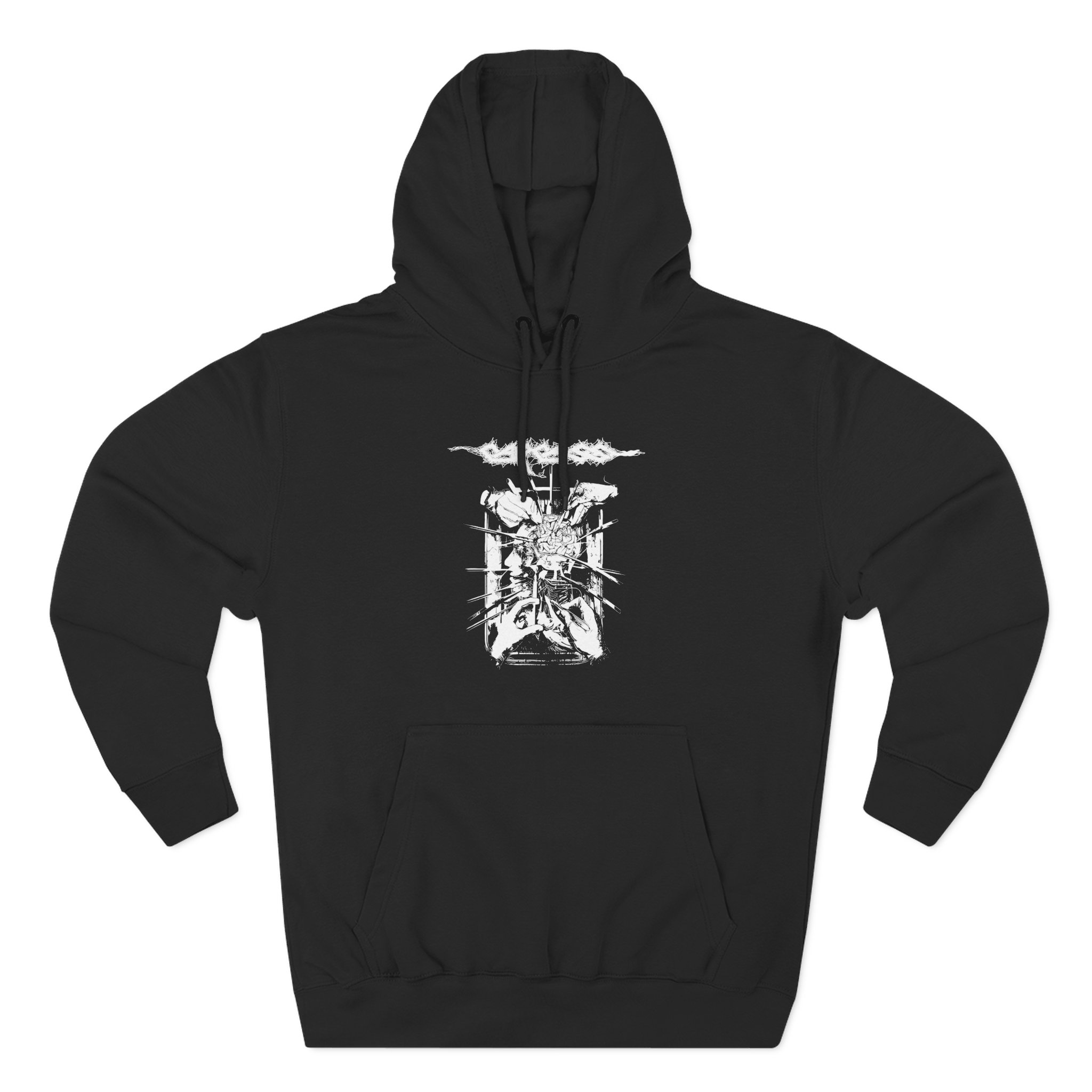 Carcass Rotten to the Gore Three-Panel Fleece Hoodie