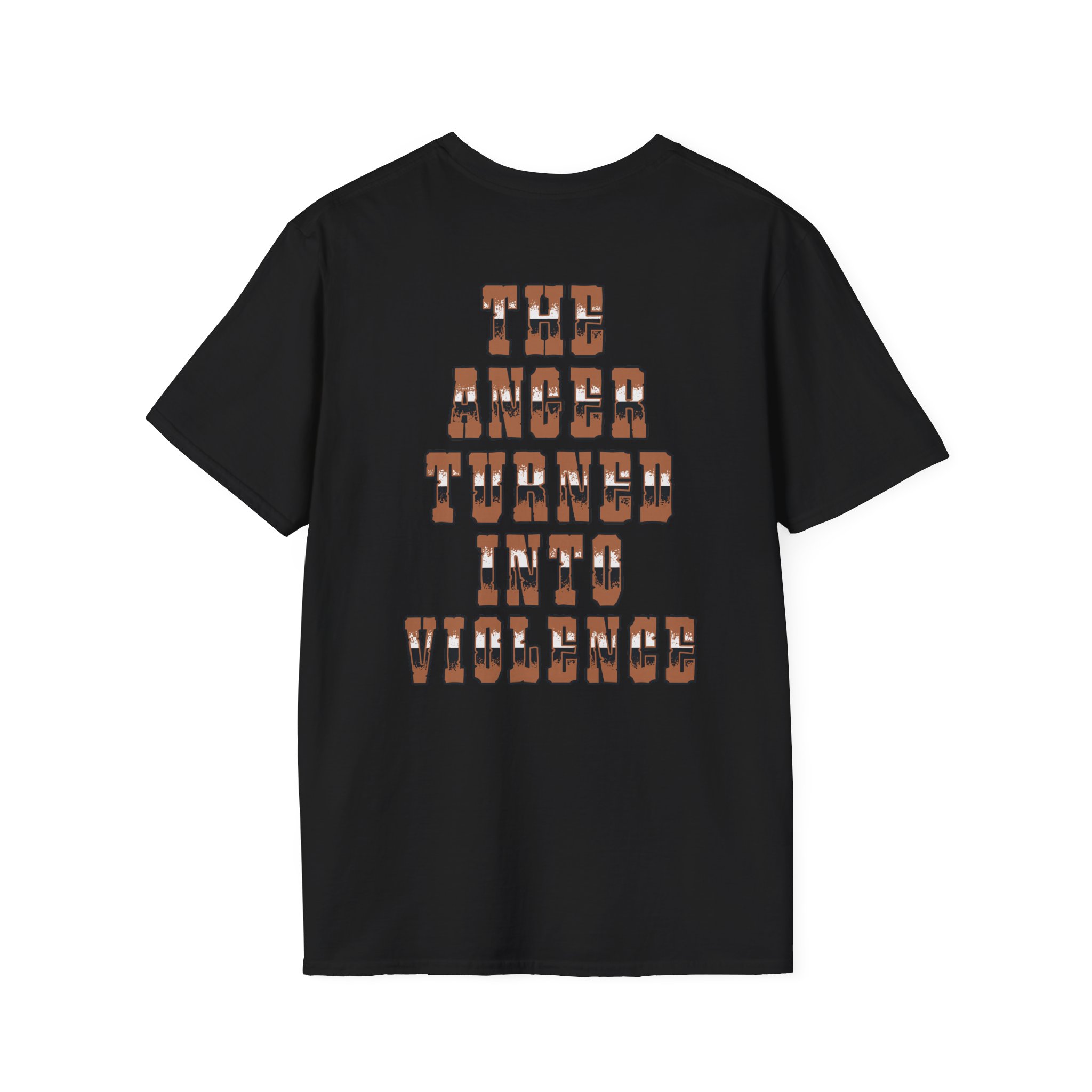 Angelmaker Wild West Coast Dye Unisex Softstyle T-Shirt - Image 2