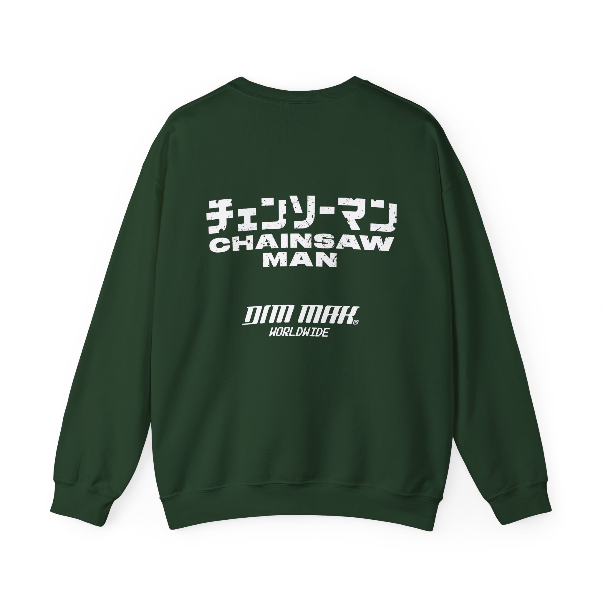 Chainsaw Man X Dim Mak Horror Unisex Heavy Blend™ Crewneck Sweatshirt - Image 6