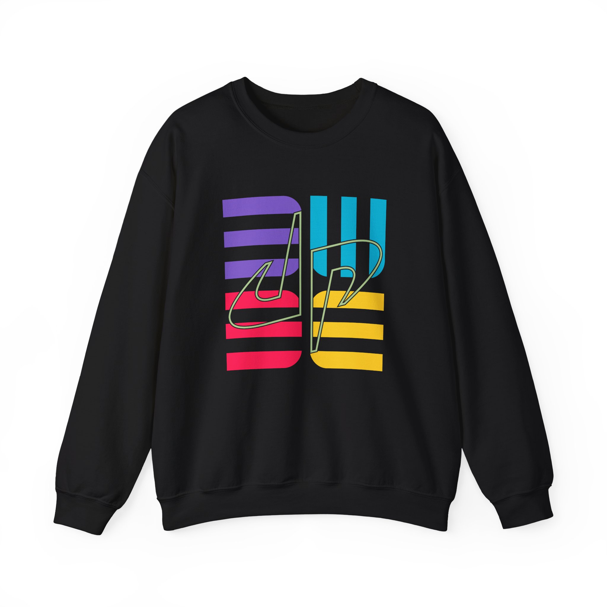 Dude Perfect Neon Champ Unisex Heavy Blend™ Crewneck Sweatshirt - Image 7
