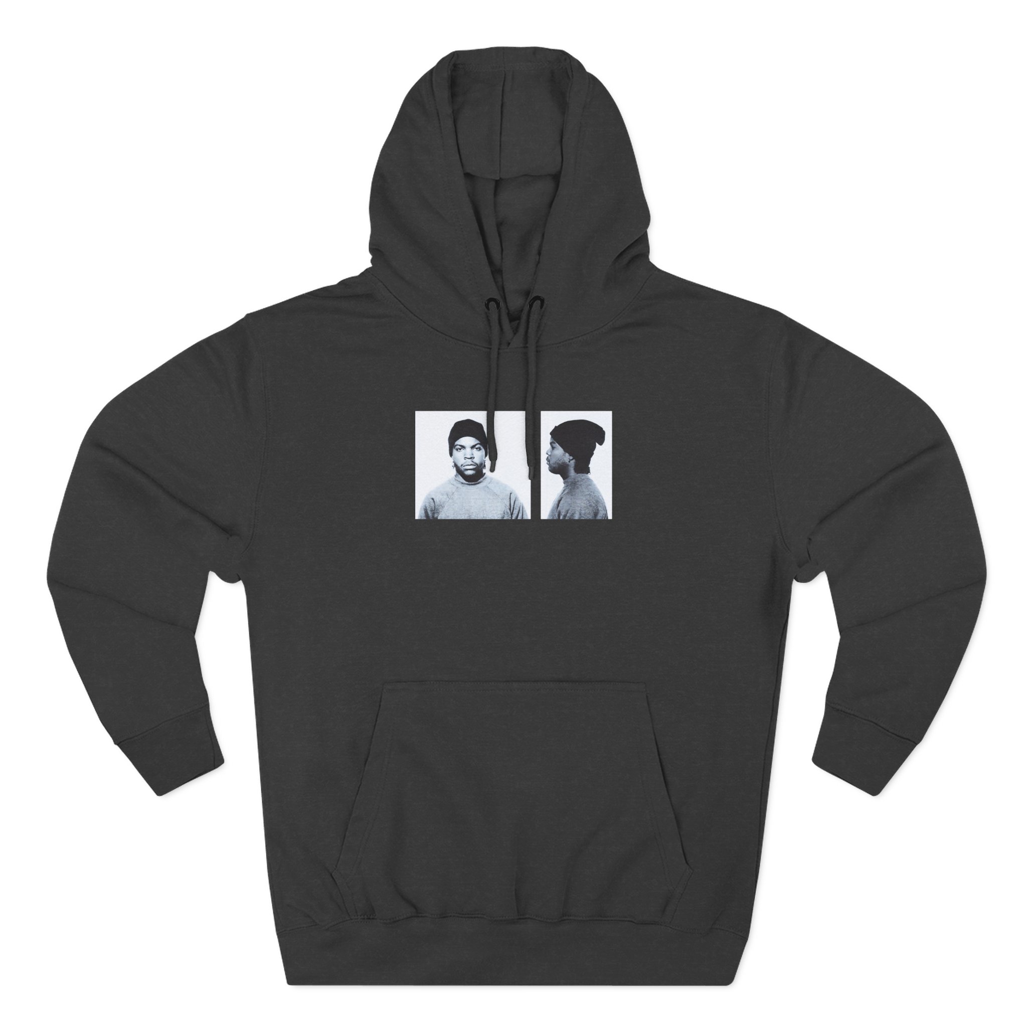 Ice Cube Mug Shot Three-Panel Fleece Hoodie - Image 3