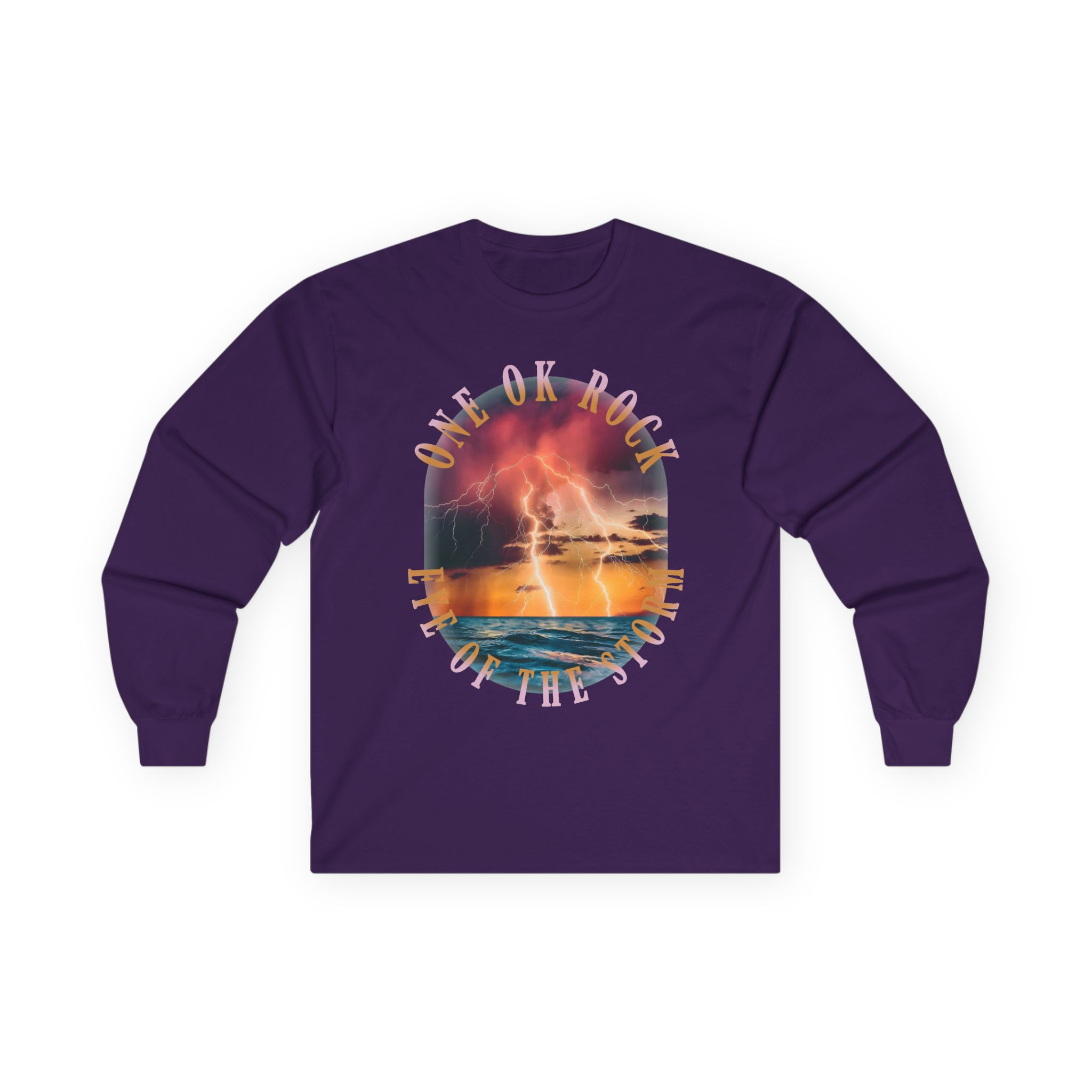 One Ok Rock Vintage Storm Unisex Ultra Cotton Long Sleeve Tee - Image 7
