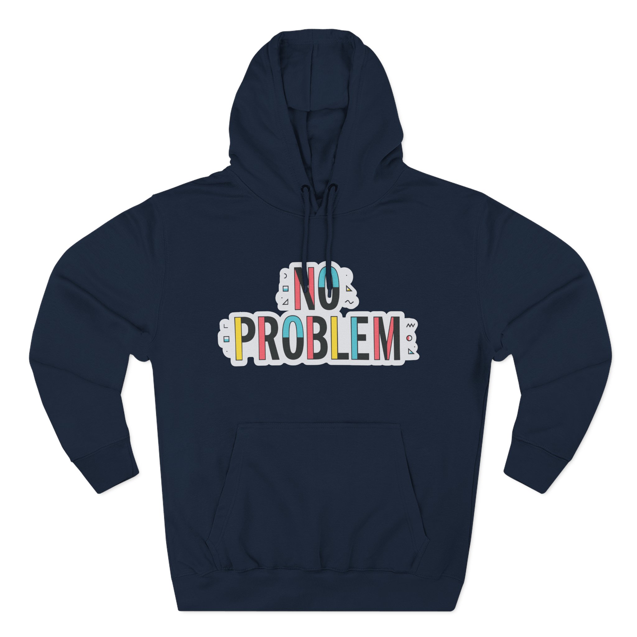 Dropout No Problem Three-Panel Fleece Hoodie - Image 11