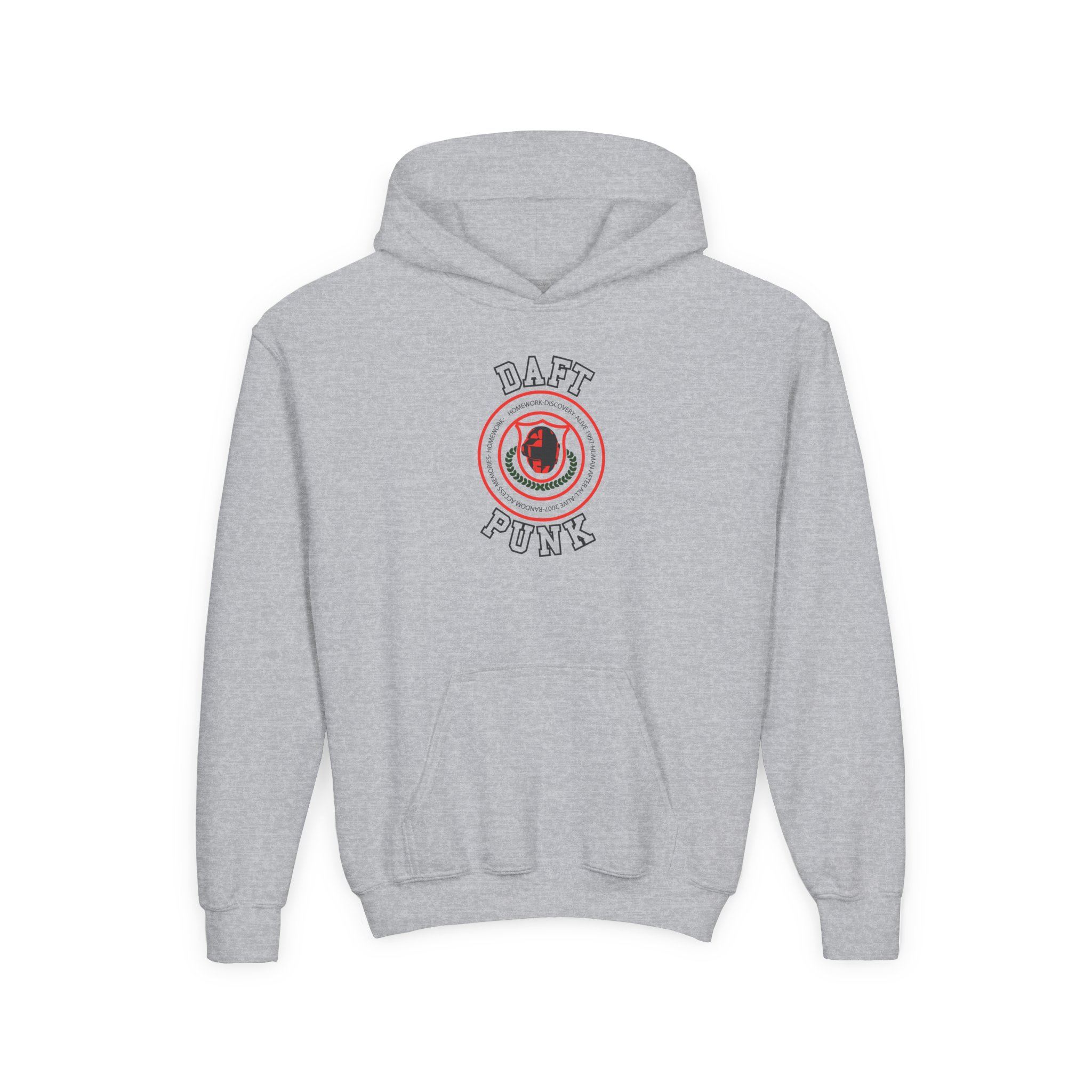 Daft Punk Youth Heavy Blend Hooded Sweatshirt - Image 3