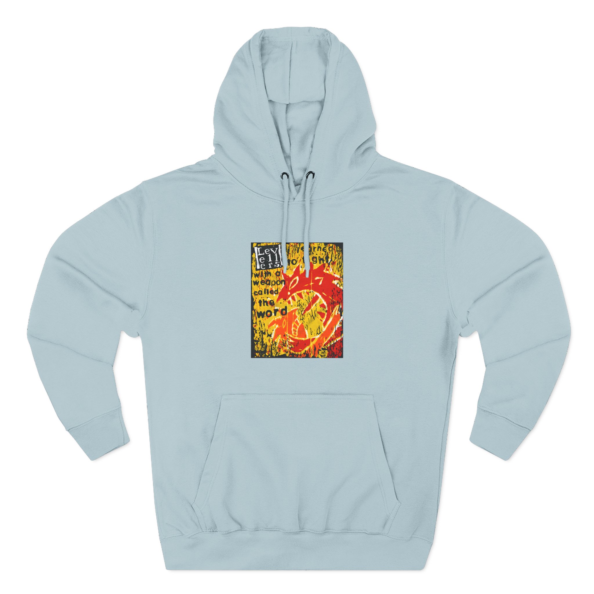 Levellers a Weapon Called the Word Three-Panel Fleece Hoodie - Image 11