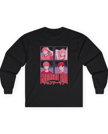 Chainsaw Man Tonal Group Unisex Ultra Cotton Long Sleeve Tee