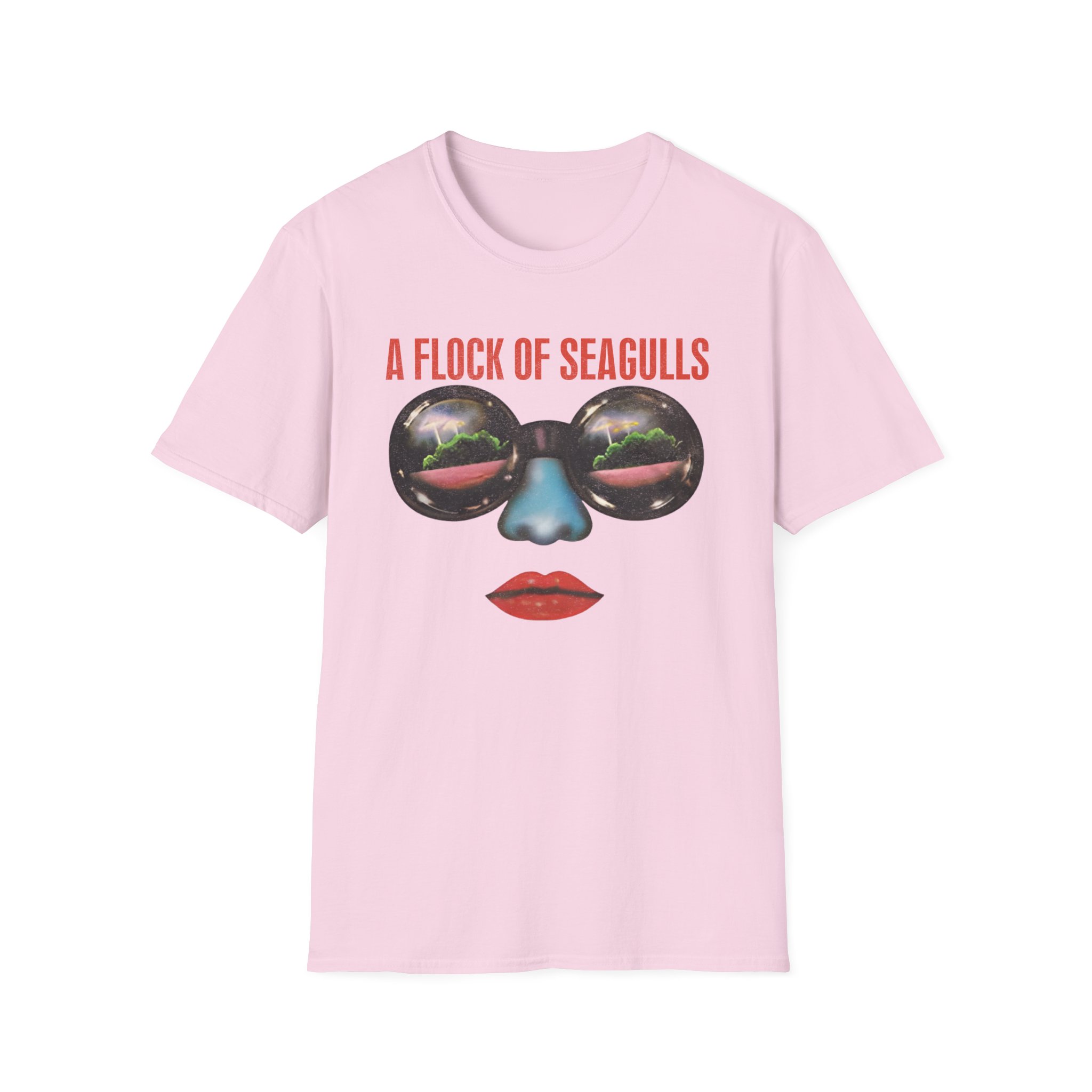 A Flock of Seagulls Us 1982 Tour Unisex Softstyle T-Shirt - Image 19