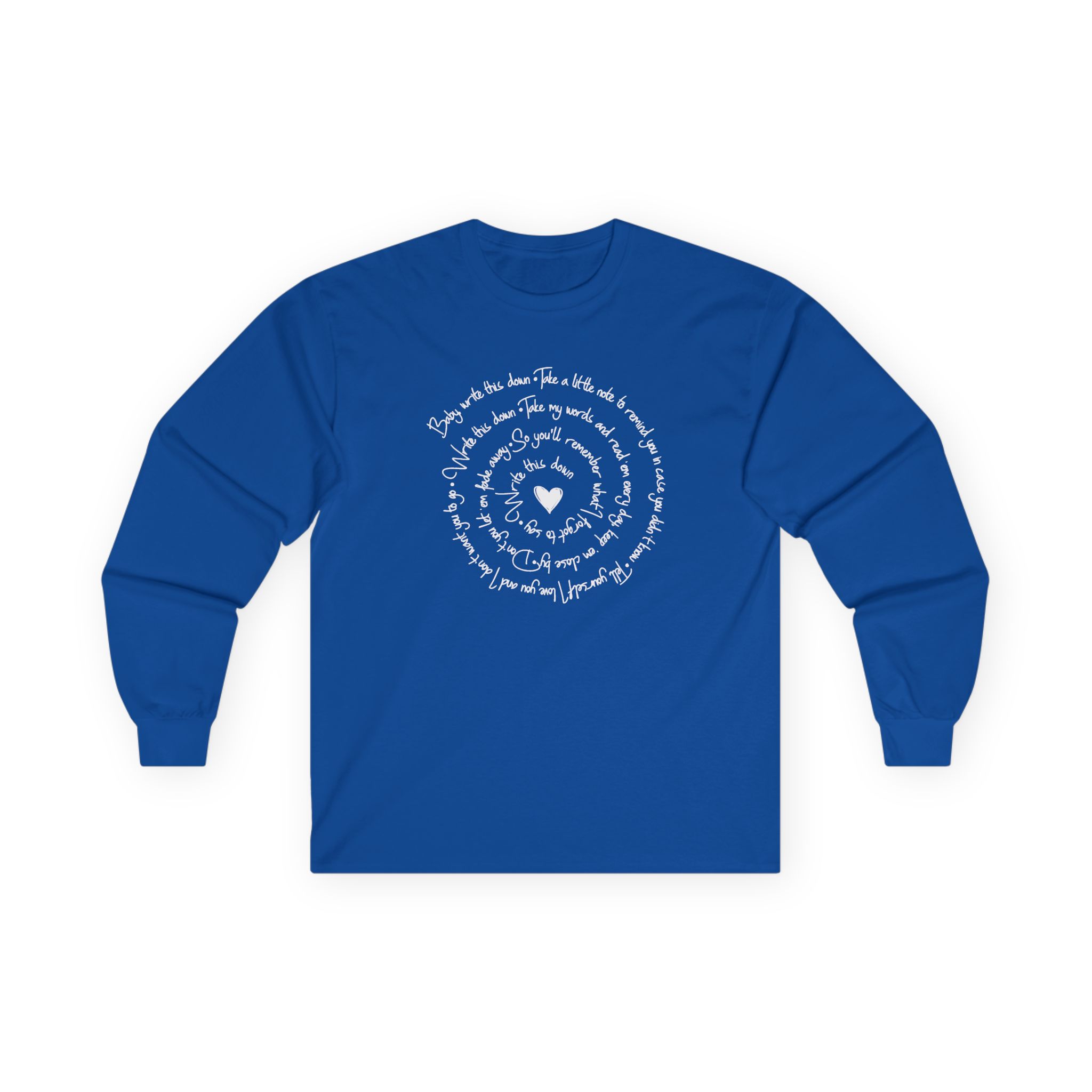 George Strait Wine Write This Down Unisex Ultra Cotton Long Sleeve Tee - Image 9