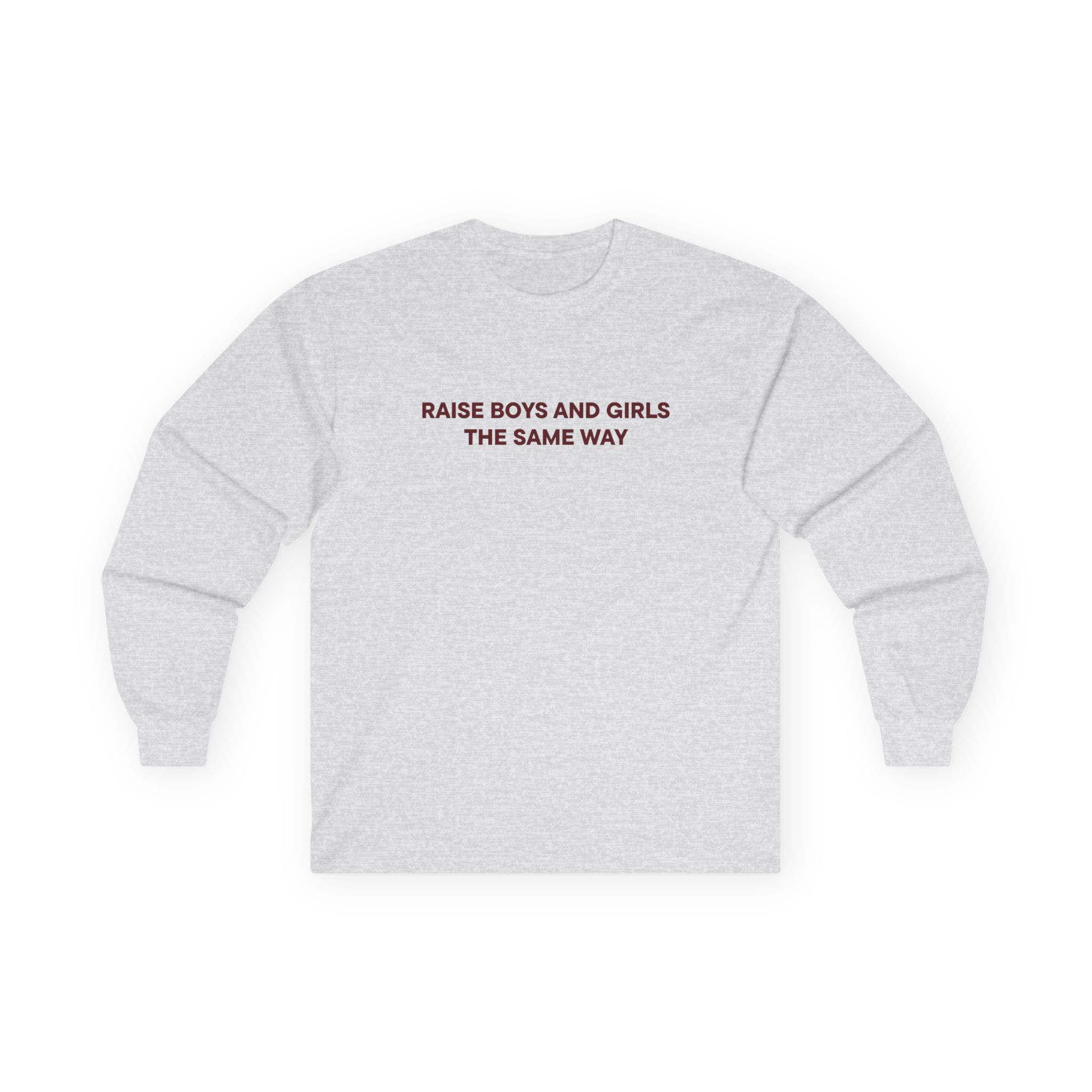 Jenny Holzer Raise the Same Way Unisex Ultra Cotton Long Sleeve Tee - Image 3