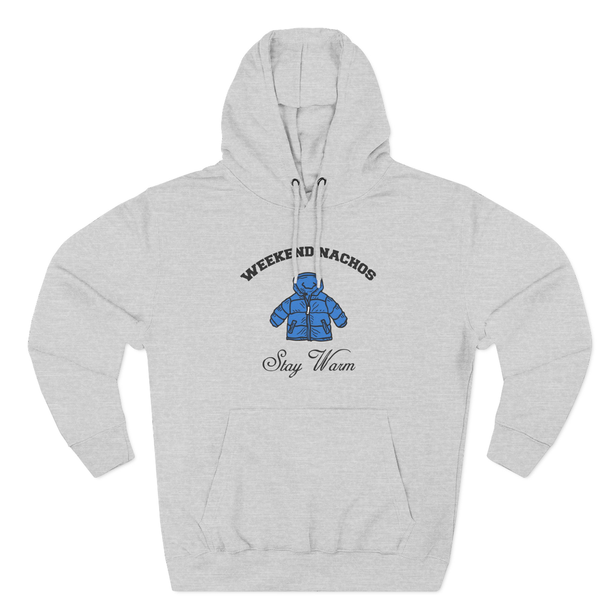Weekend Nachos Three-Panel Fleece Hoodie - Image 3