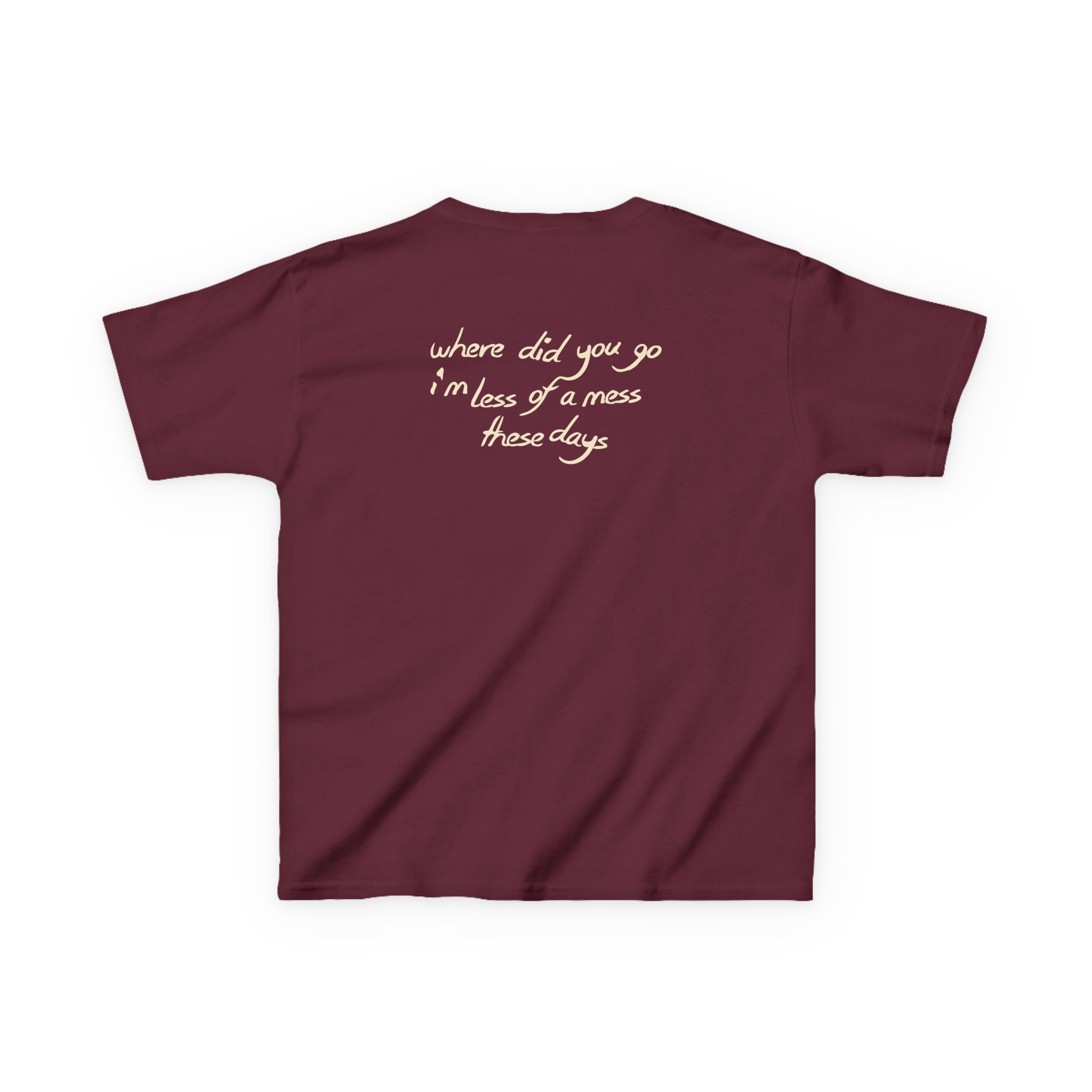 Blue October Where Did You Go Kids Heavy Cotton™ Tee - Image 4