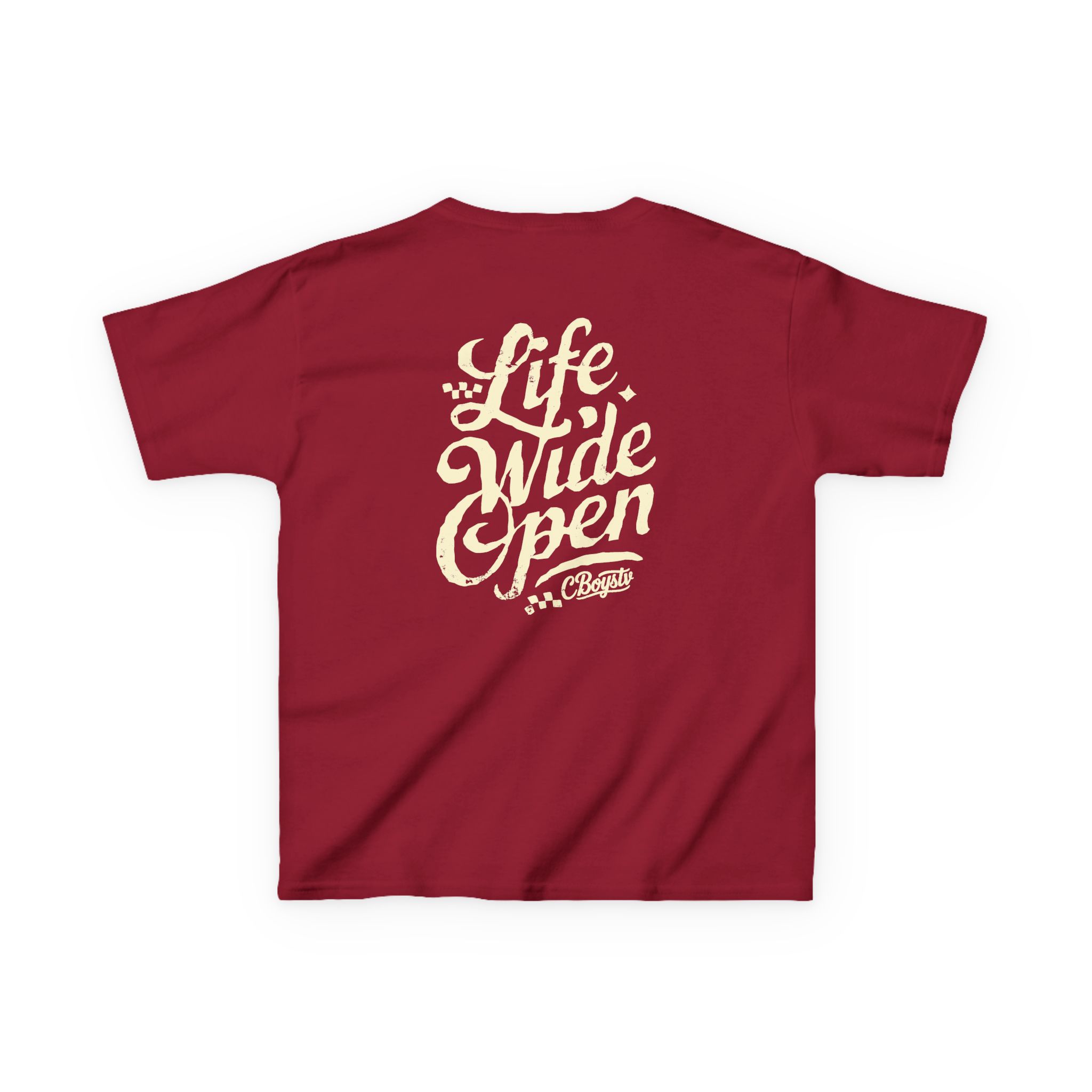 Kids Cboystv Tan Script Heavy Cotton™ Tee - Image 22