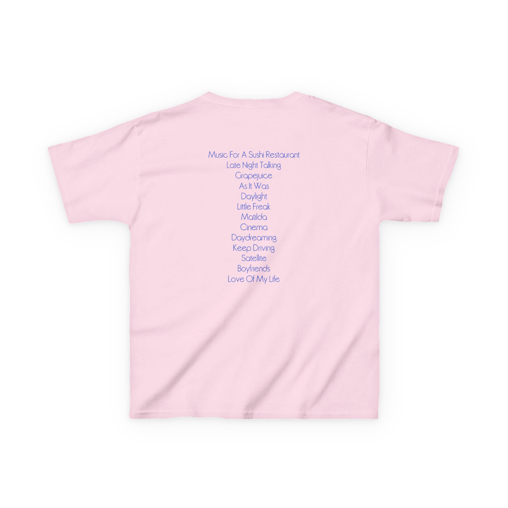 Love on Tour Harry's House Tracklis Kids Heavy Cotton™ Tee - Image 10
