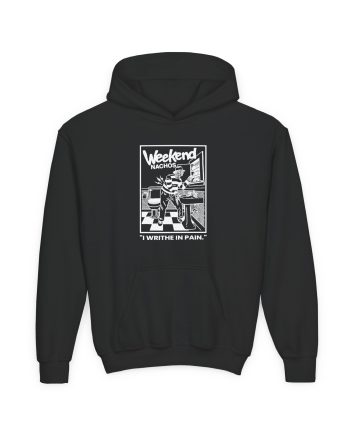 Youth Weekend Nachos I Writhe in Pain Heavy Blend Hooded Sweatshirt