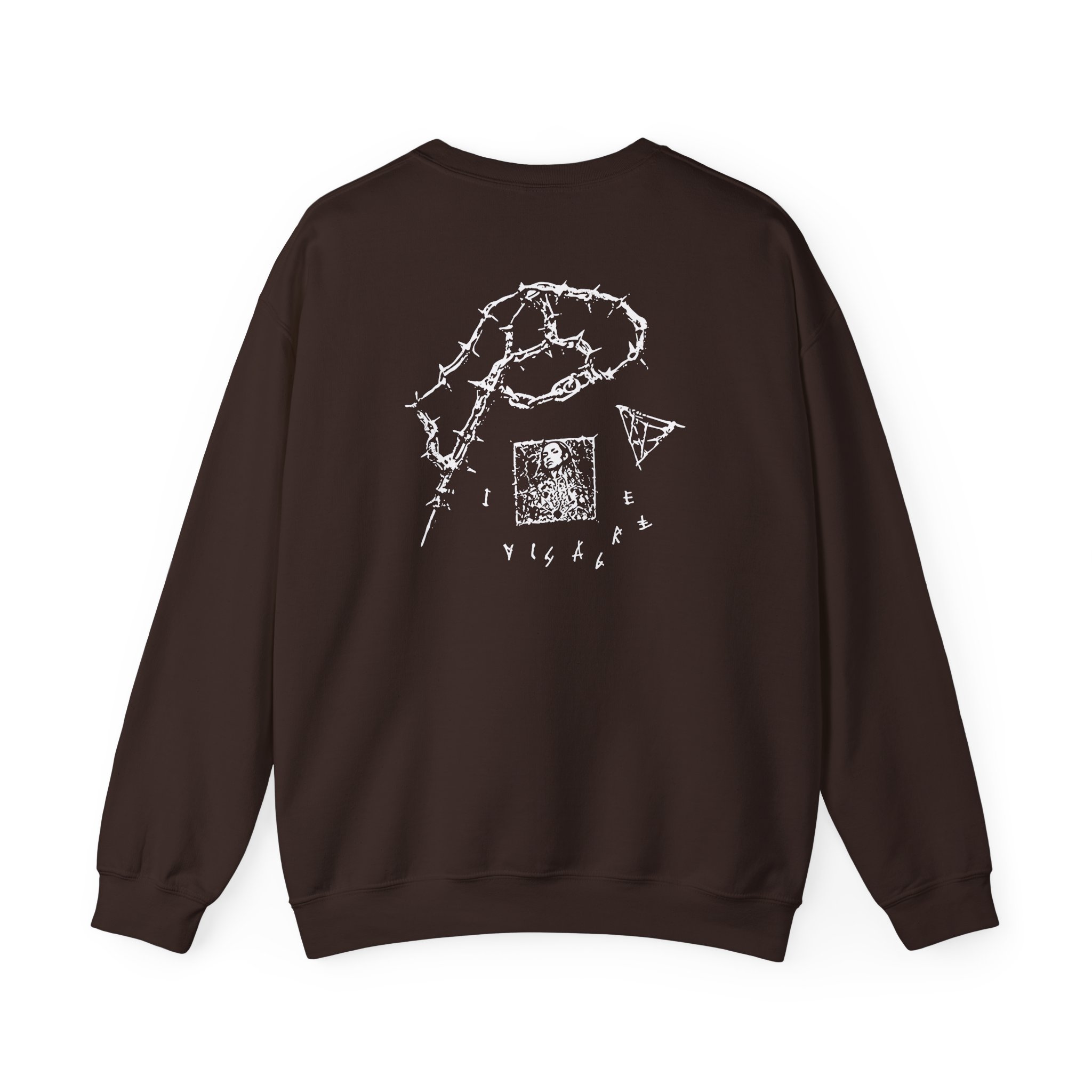 Poppy Disagree Unisex Heavy Blend™ Crewneck Sweatshirt - Image 4