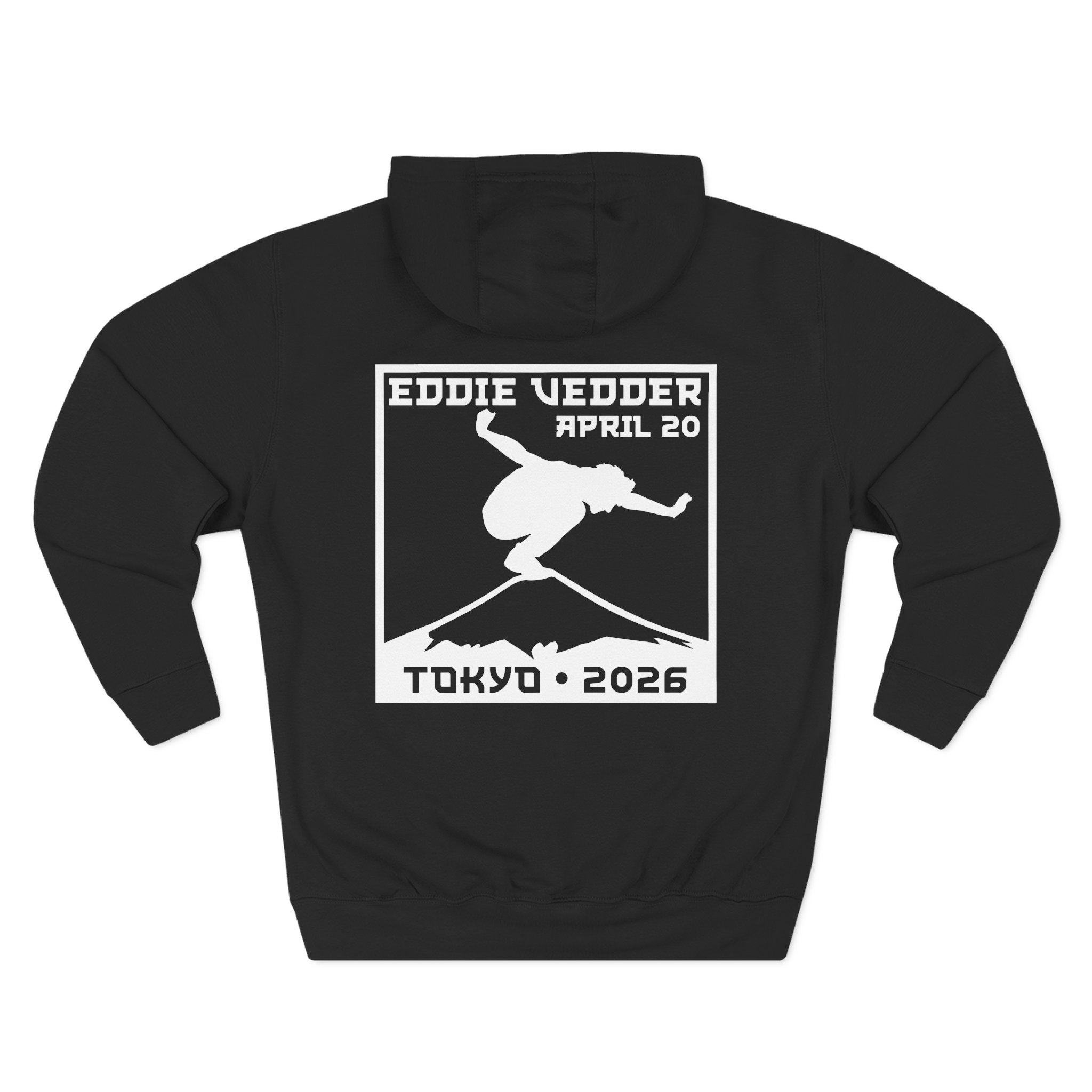 Eddie Vedder 2026 Tokyo Three-Panel Fleece Hoodie - Image 2