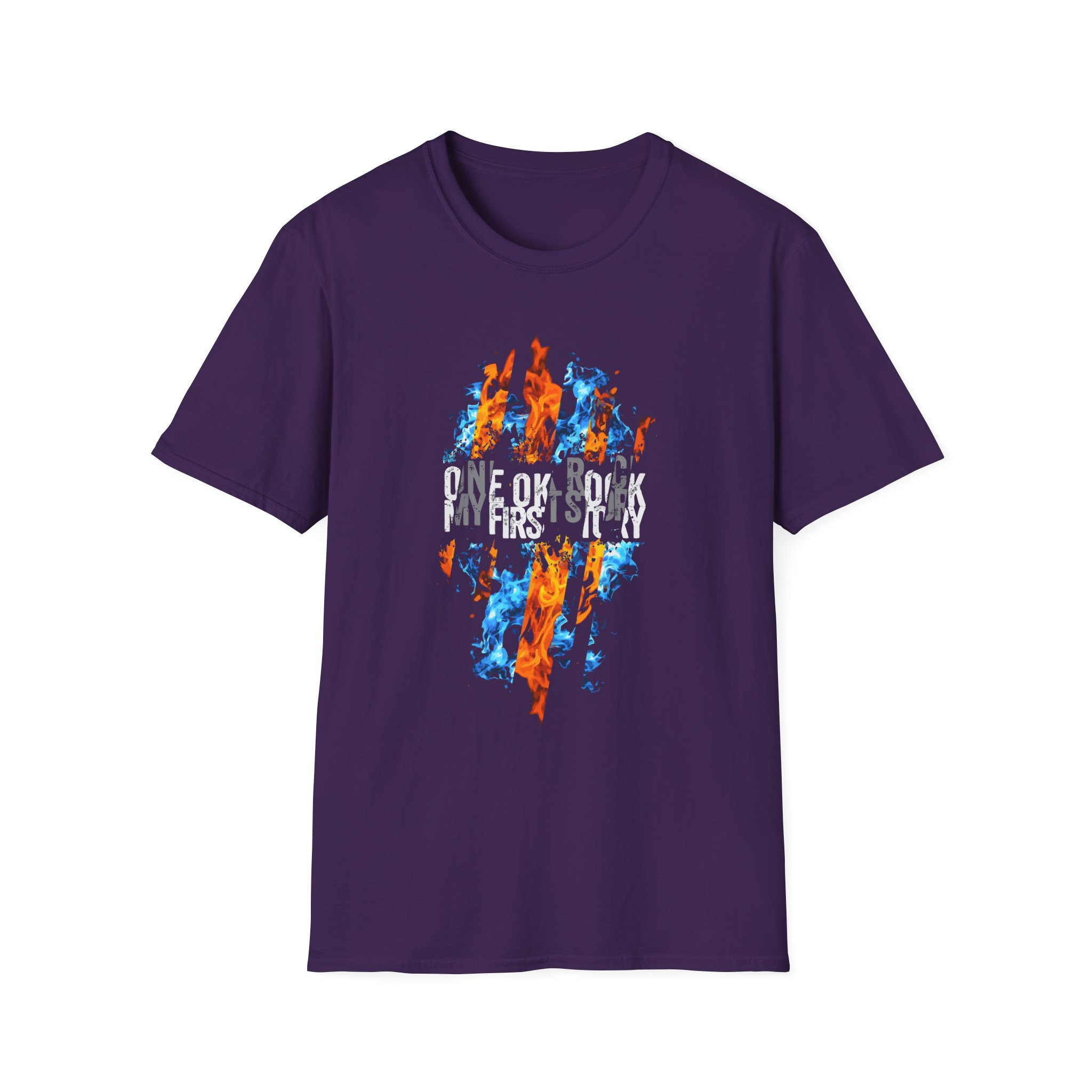 One Ok Rock vs My First Story Unisex Softstyle T-Shirt - Image 7