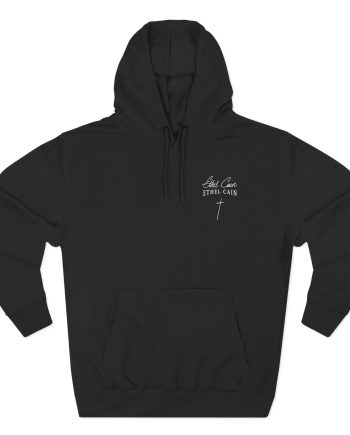 Ethel Cain Logo Three-Panel Fleece Hoodie