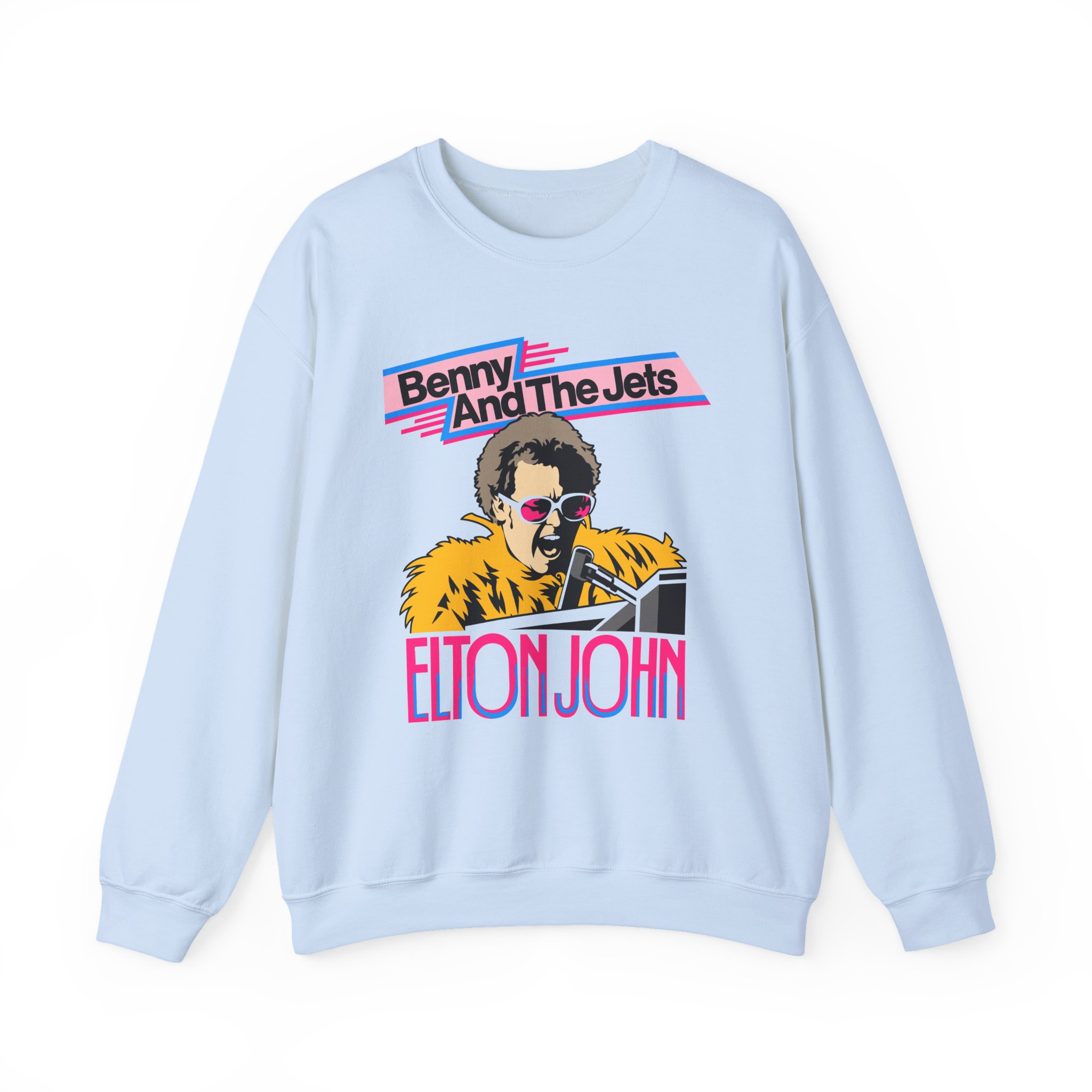 Ej Farewell Bennie and the Jets Unisex Heavy Blend™ Crewneck Sweatshirt - Image 9