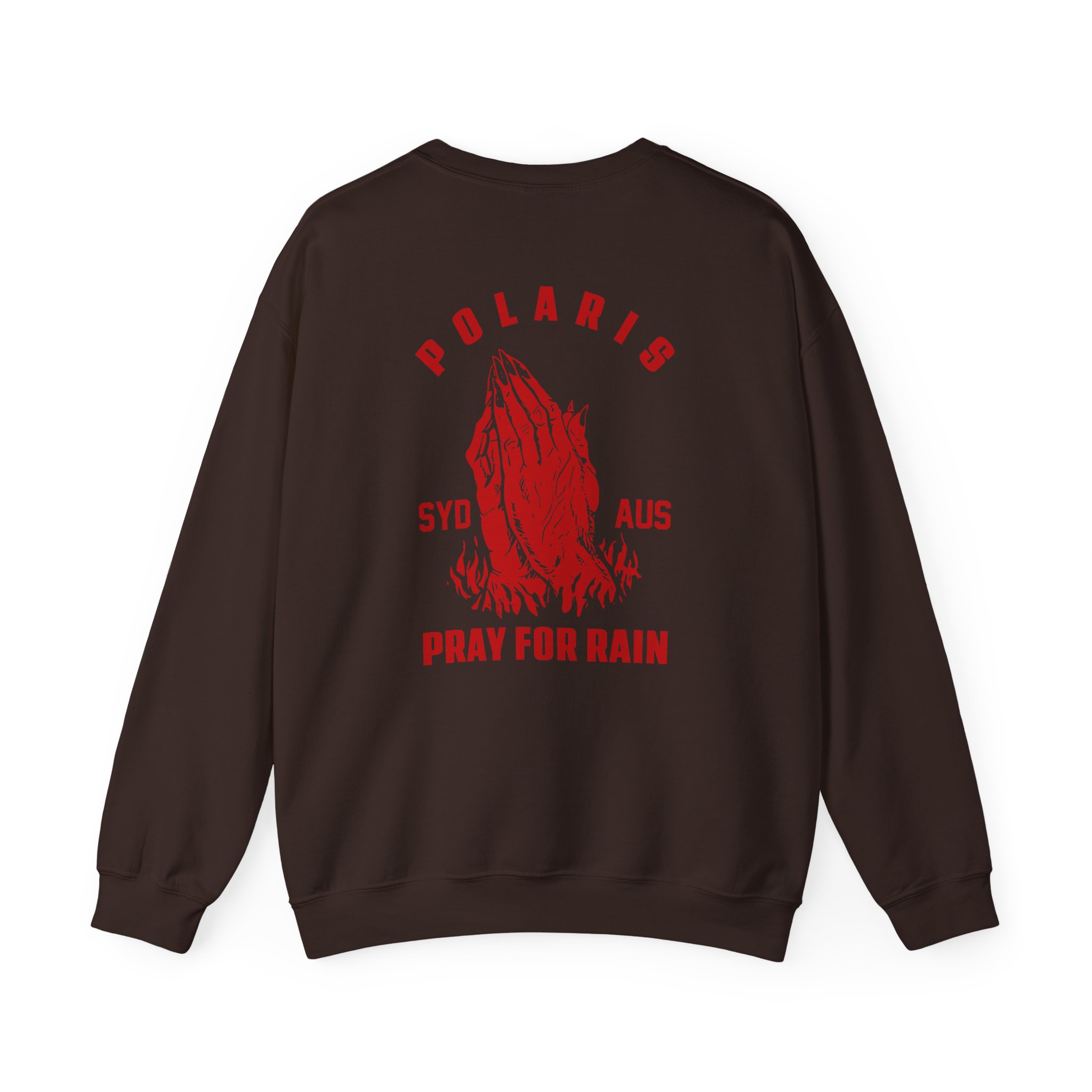 Polaris Pray for Rain Unisex Heavy Blend™ Crewneck Sweatshirt - Image 4
