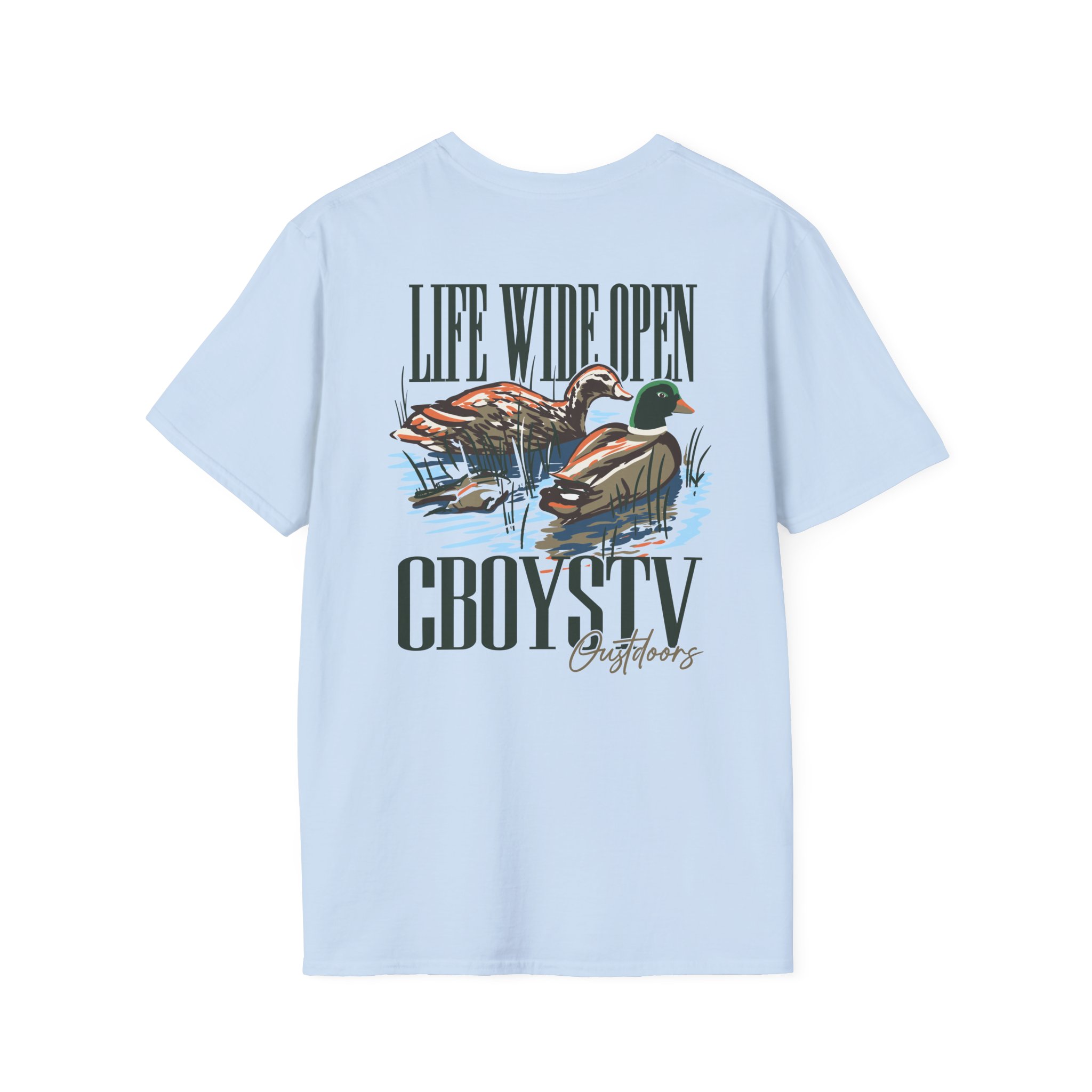 Cboystv Mallard Unisex Softstyle T-Shirt - Image 14