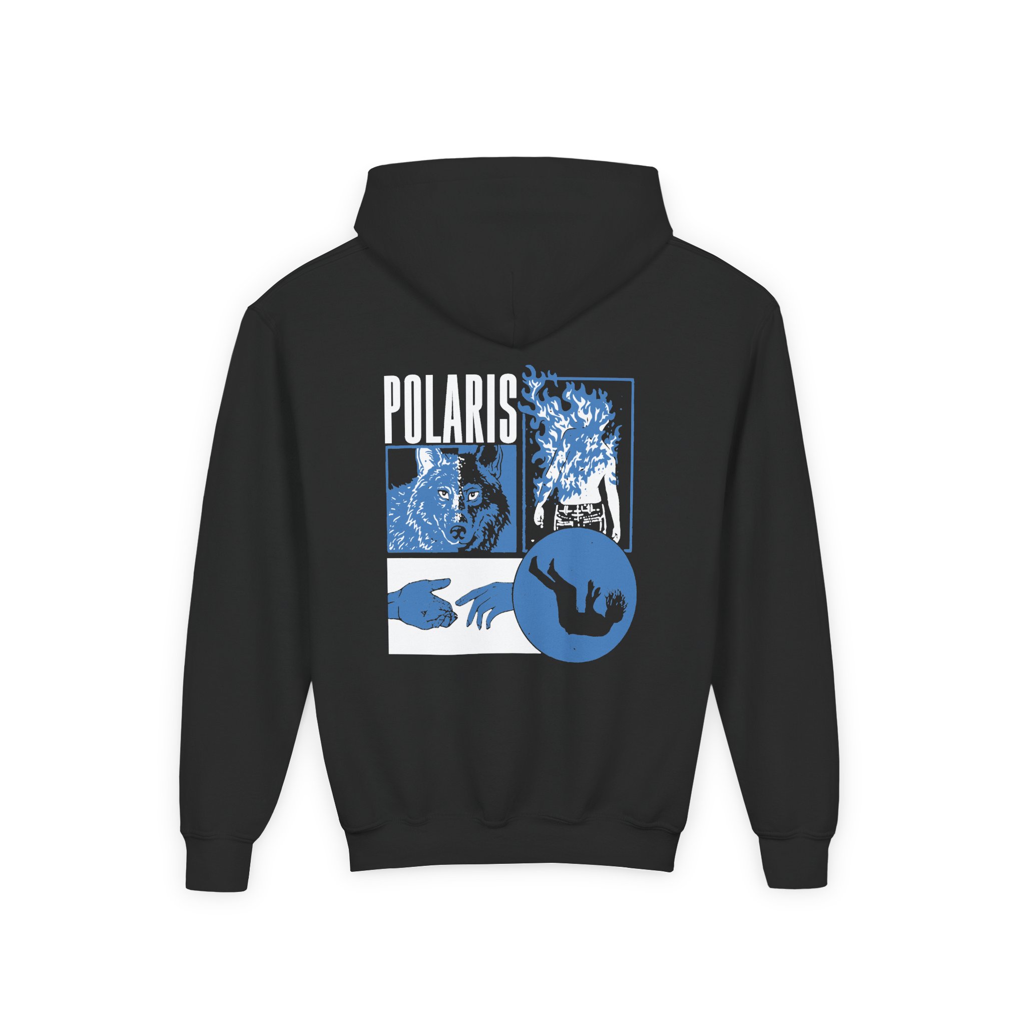 Polaris Icons Youth Heavy Blend Hooded Sweatshirt - Image 2