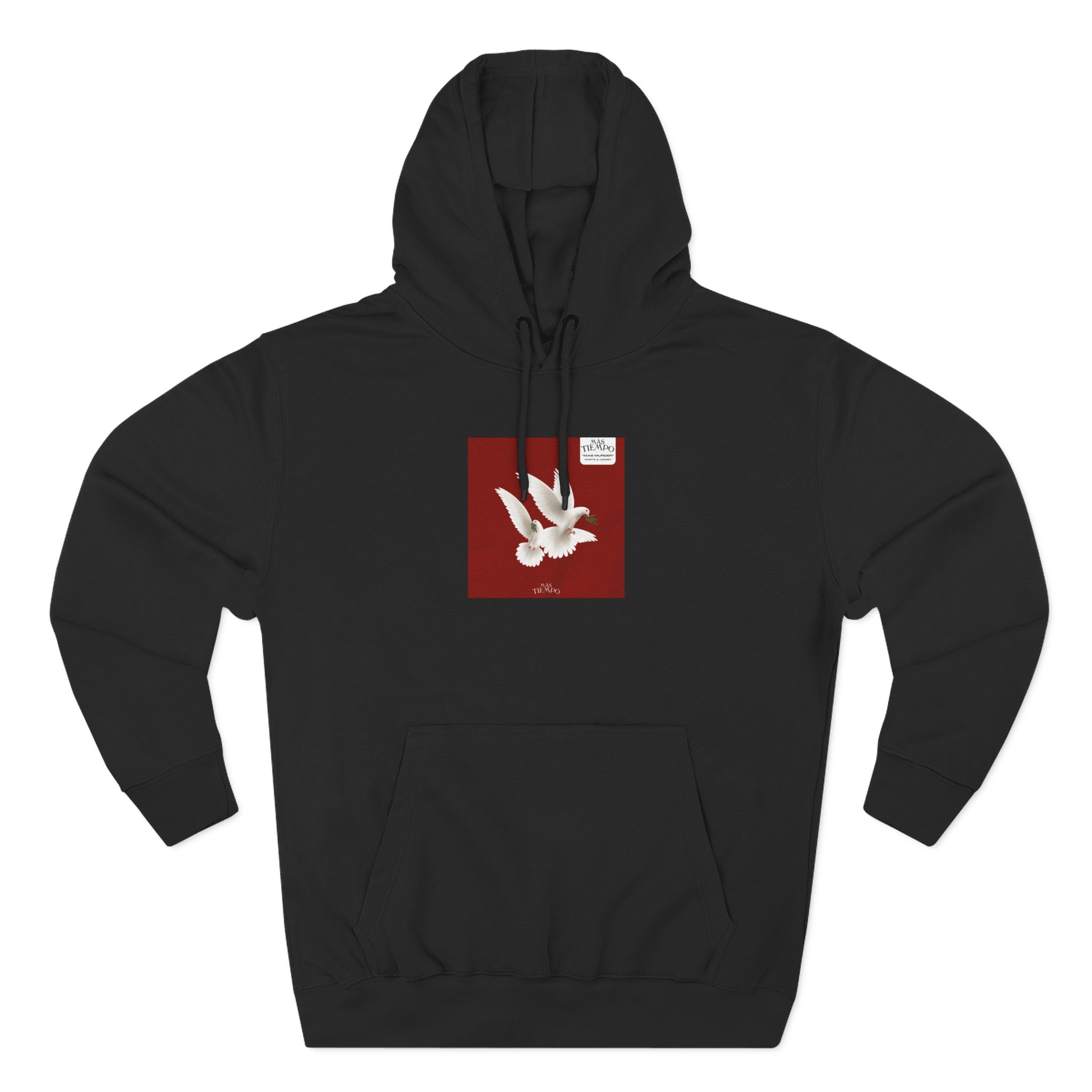 Sk Joseph Olaitan Adenuga Jr Mas Tiempo Grime Hip Hop Three-Panel Fleece Hoodie