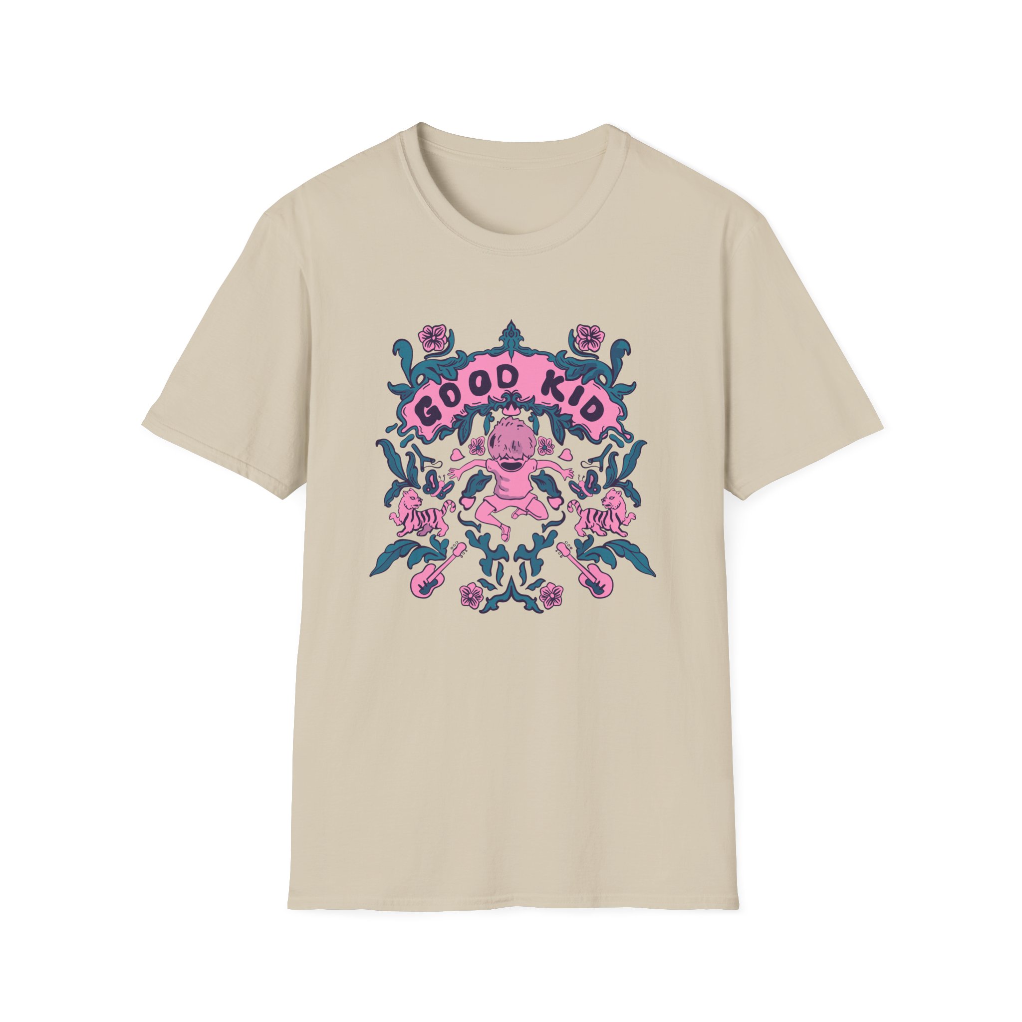 Good Kid Mirror World Unisex Softstyle T-Shirt - Image 3