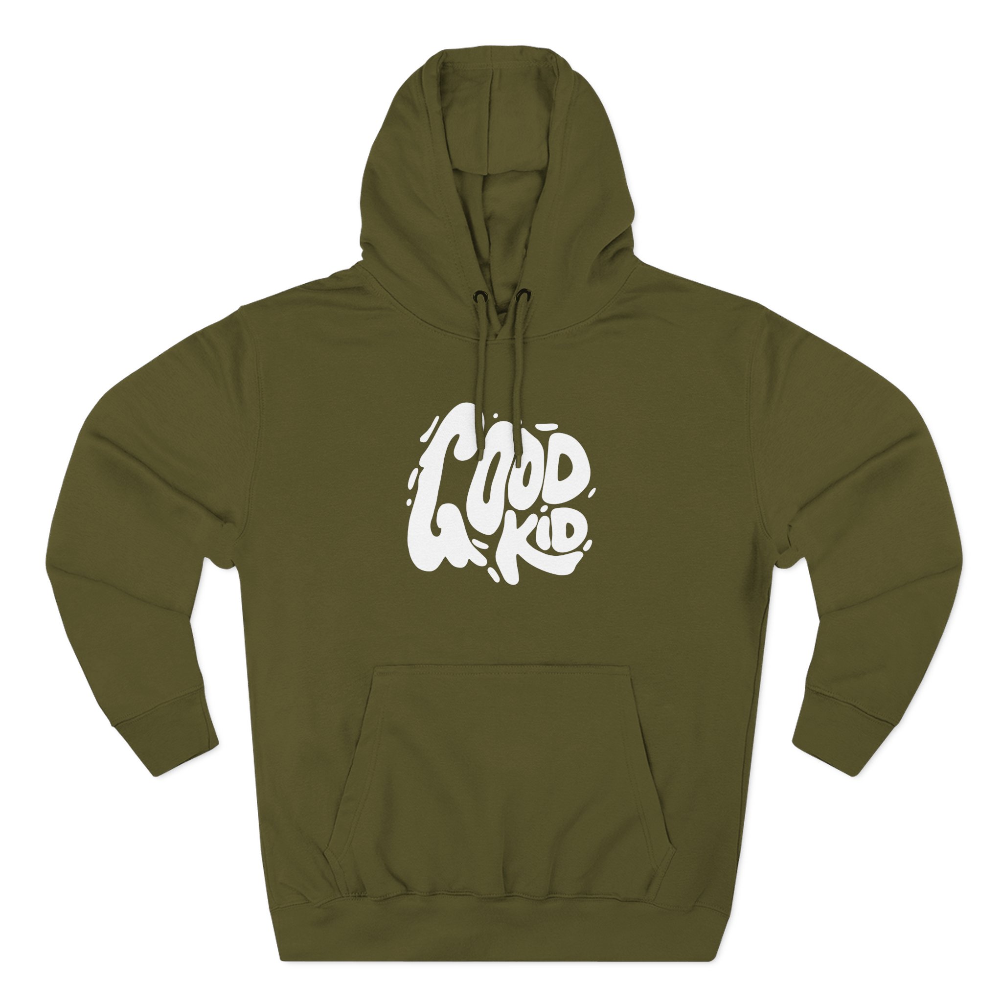 Good Kid Logo Three-Panel Fleece Hoodie - Image 5