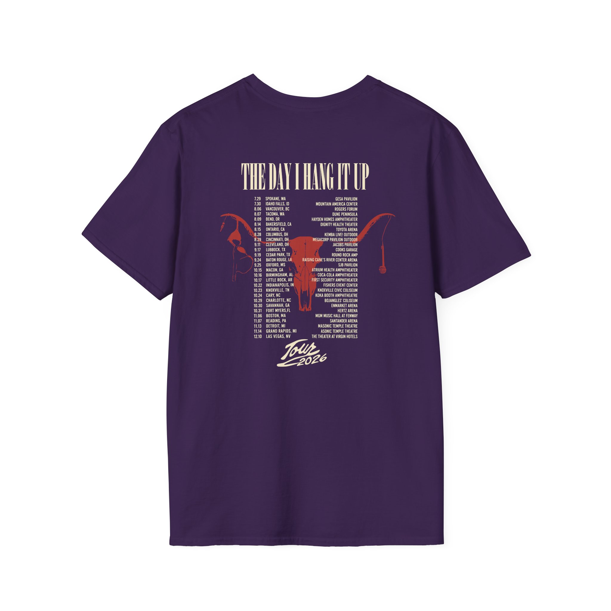 Gavin Adcock Hang It Up Unisex Softstyle T-Shirt - Image 20