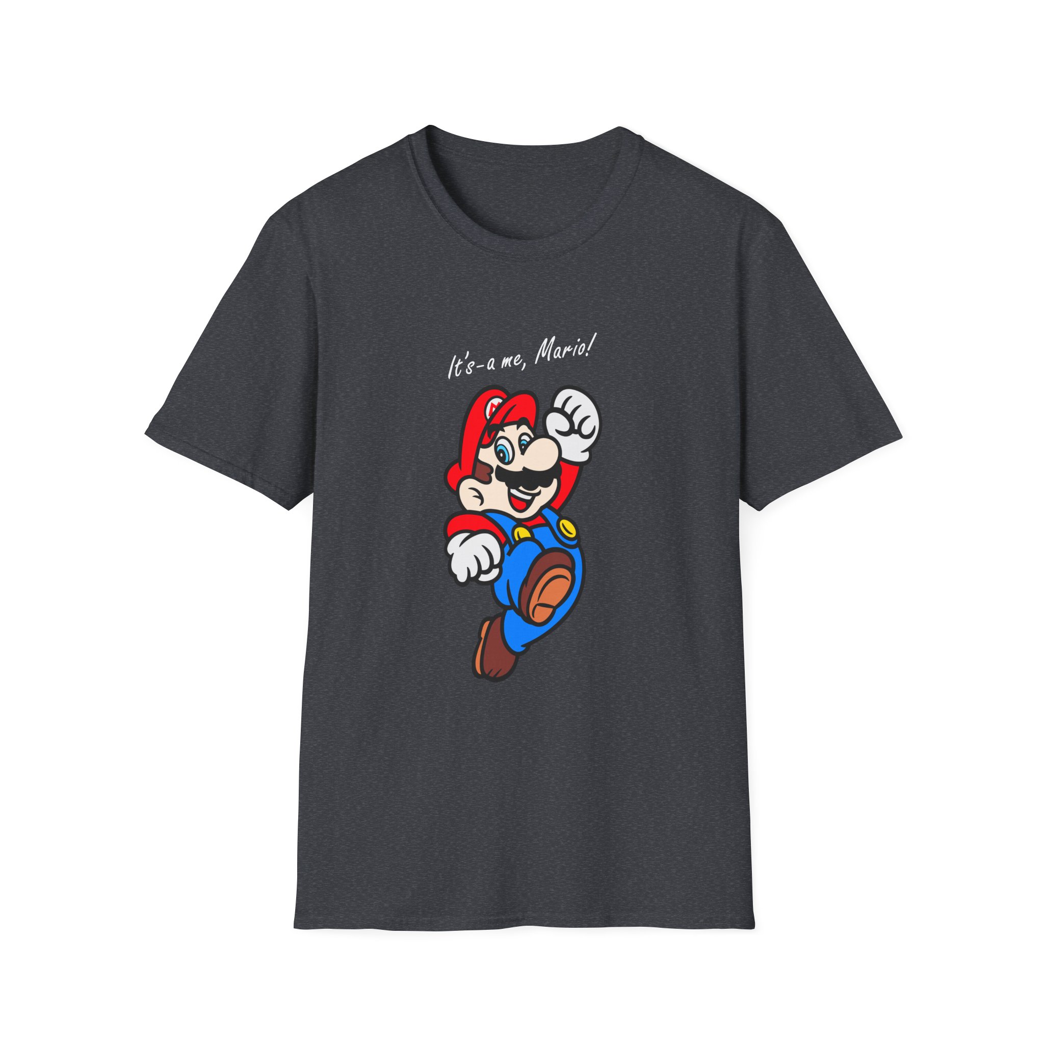 NTD It's-a Me, Mario Unisex Softstyle T-Shirt - Image 15