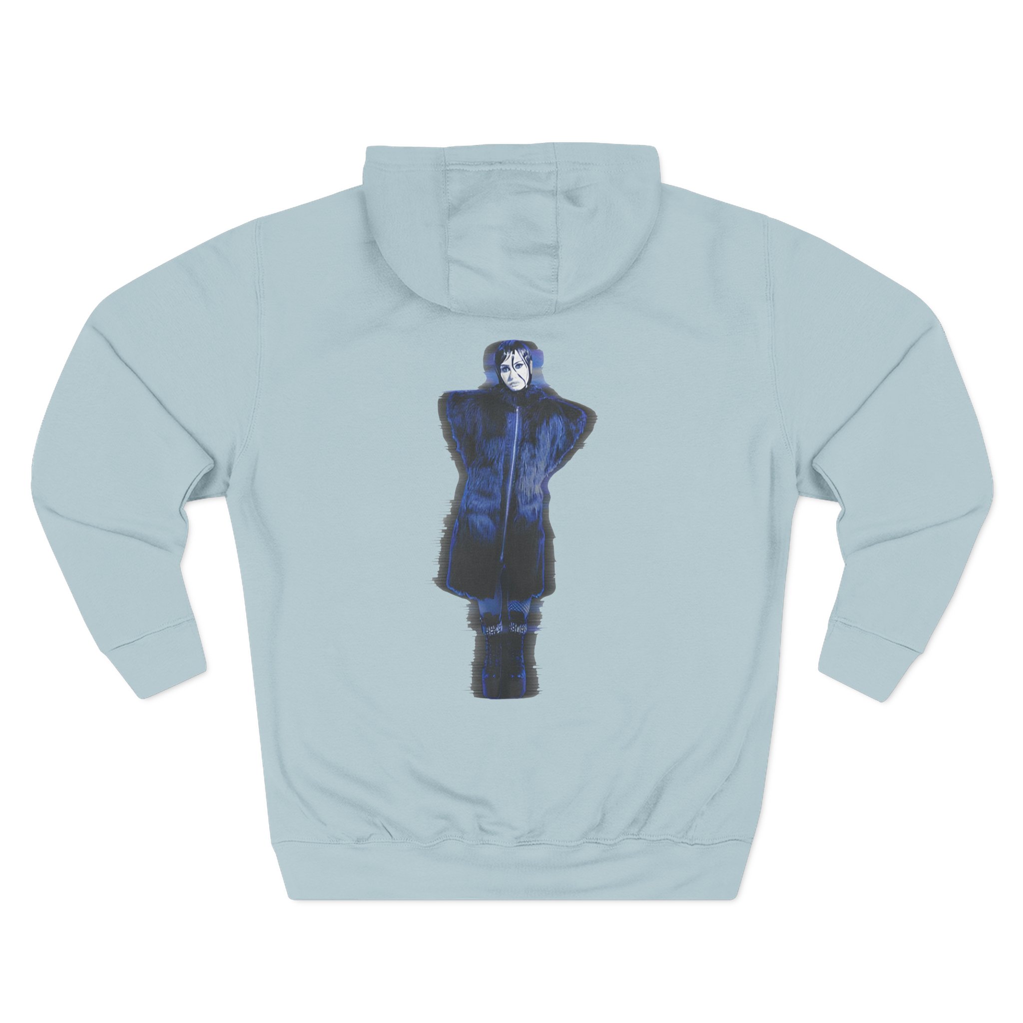 D L Revamped Three-Panel Fleece Hoodie - Image 10