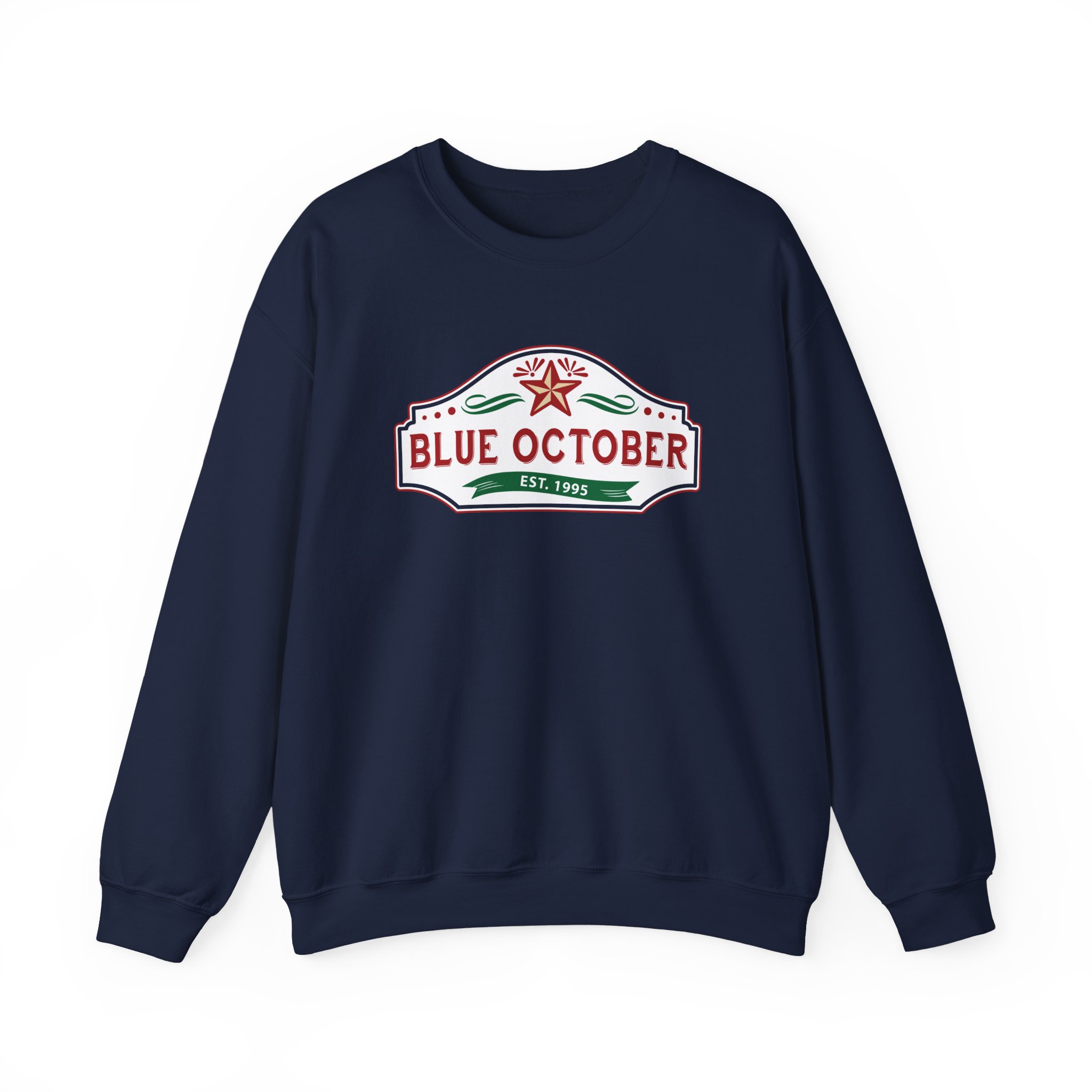 Blue October Est 1995 Unisex Heavy Blend™ Crewneck Sweatshirt - Image 15