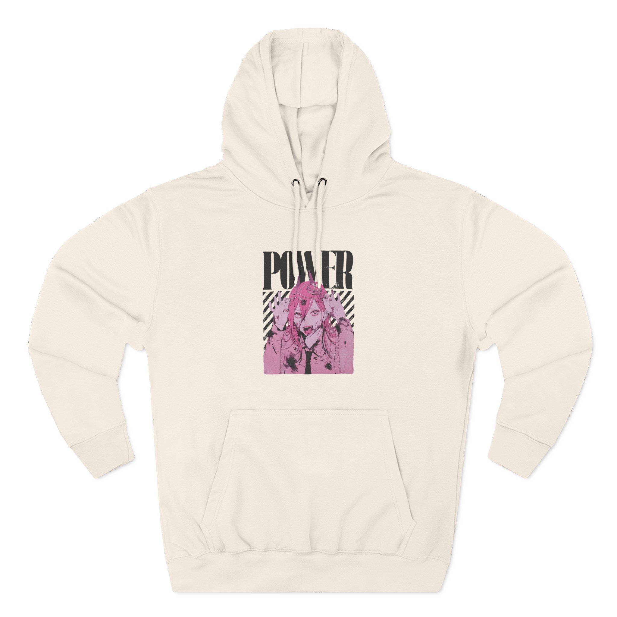 Chainsaw Man Power Three-Panel Fleece Hoodie - Image 3