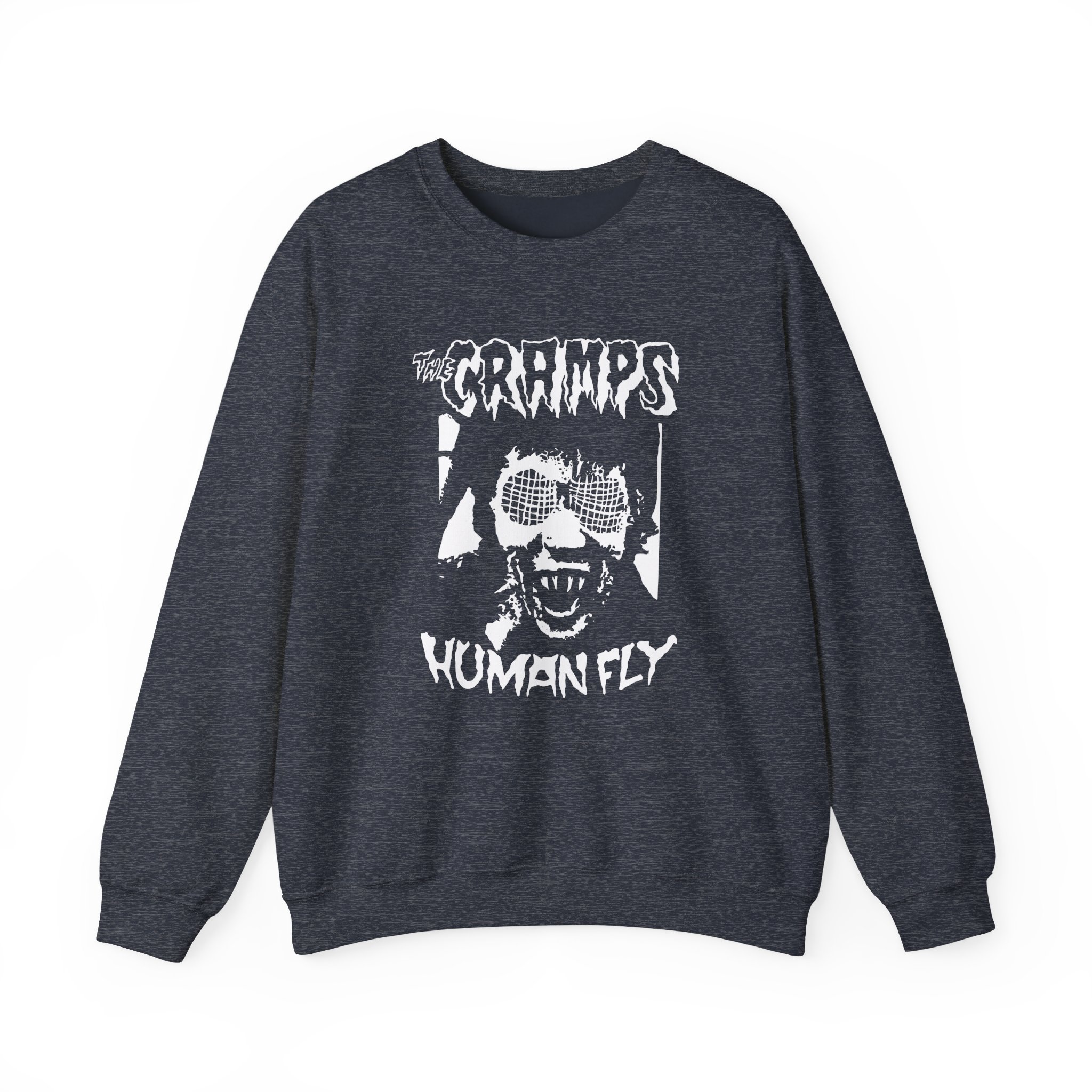 The Cramps Human Fly Unisex Heavy Blend™ Crewneck Sweatshirt - Image 9