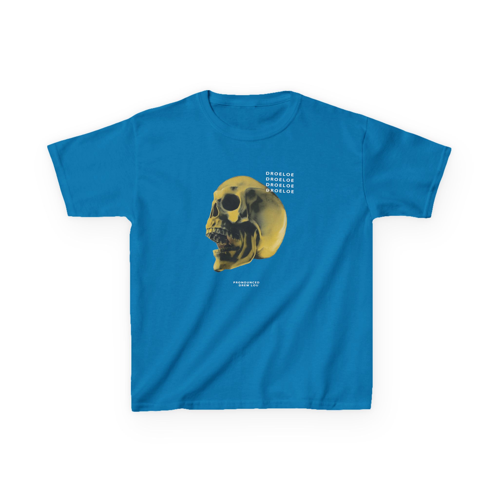 Kids Deadbeats Gold Skull Heavy Cotton™ Tee - Image 7