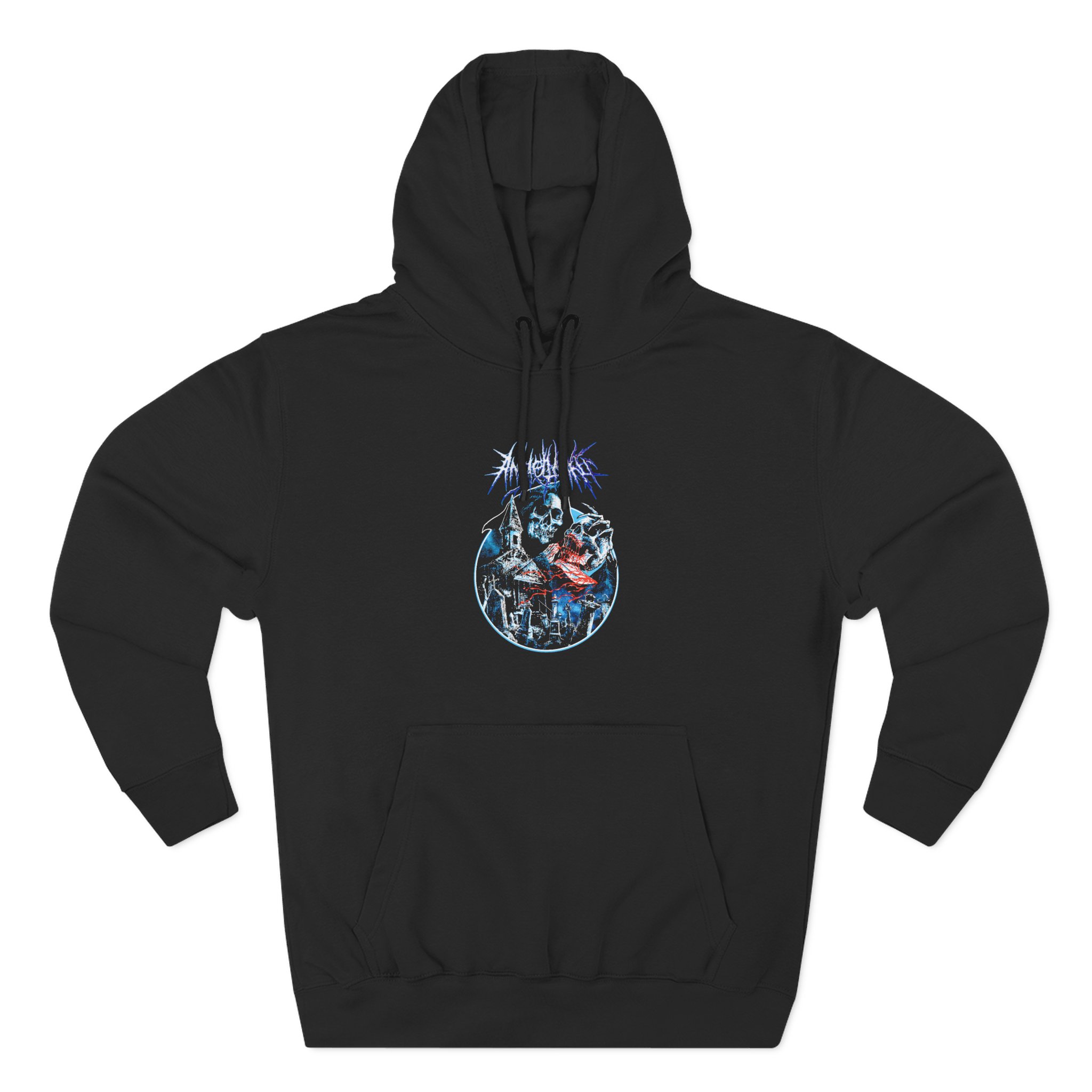 Angelmaker Angel Of Death Three-Panel Fleece Hoodie