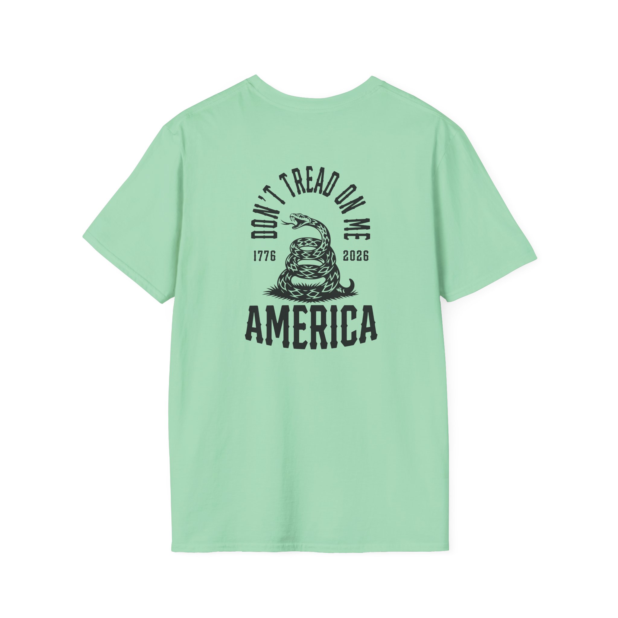 Valuetainment Don't Tread on Me Unisex Softstyle T-Shirt - Image 18