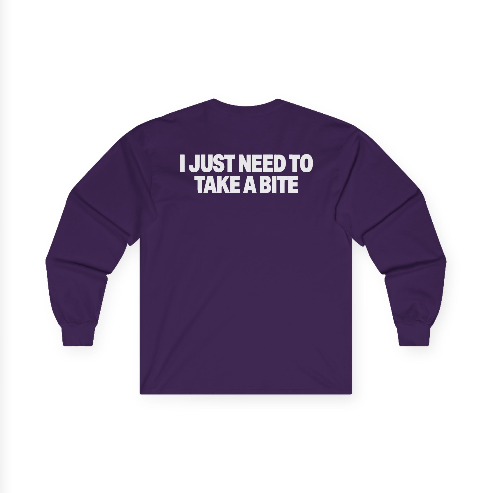 D L Take a Bite Cherry Unisex Ultra Cotton Long Sleeve Tee - Image 14